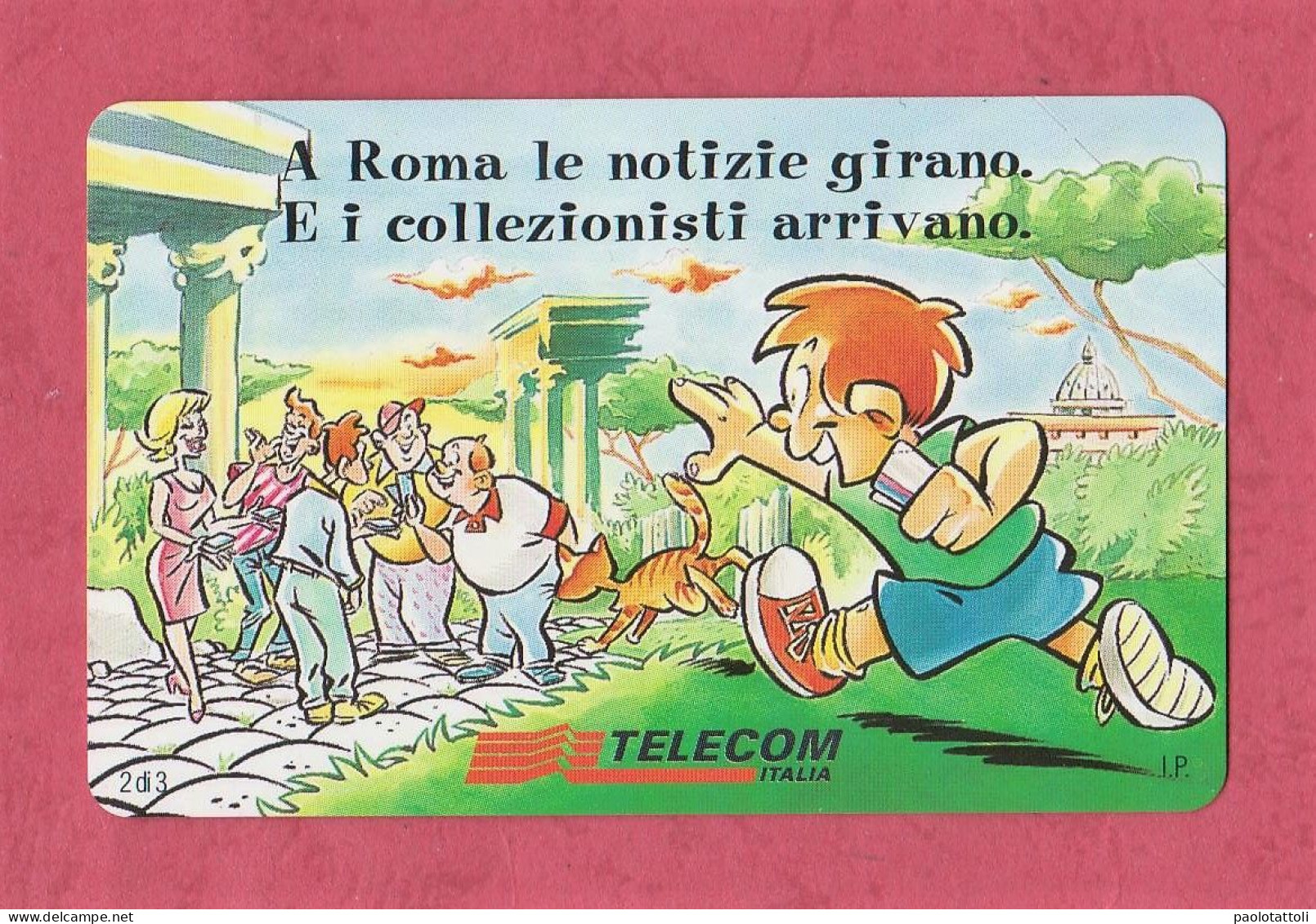 Italia - Italy- New, Nuova. Prepaid Phone Card, TELECOMI Talia Colleziona Roma- Ed.Cellograf,  Ex. 31.12.00 - Öff. Diverse TK