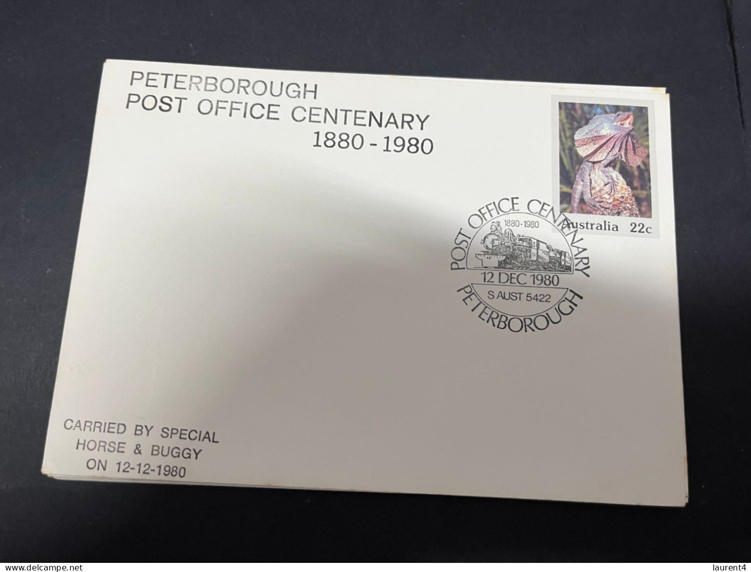 21-5-2024 (5 Z 44) Australia FDC - 3 Covers - Peterborough Post Office Centenary 1980 - Poste