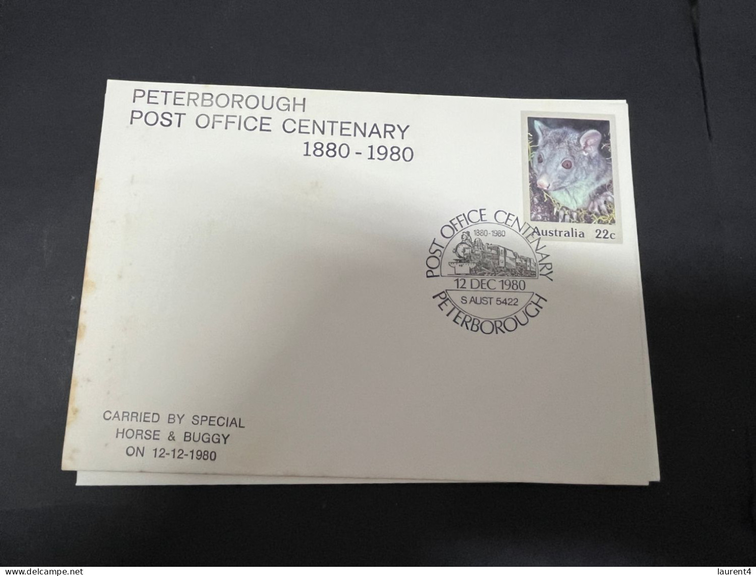 21-5-2024 (5 Z 44) Australia FDC - 3 Covers - Peterborough Post Office Centenary 1980 - Poste