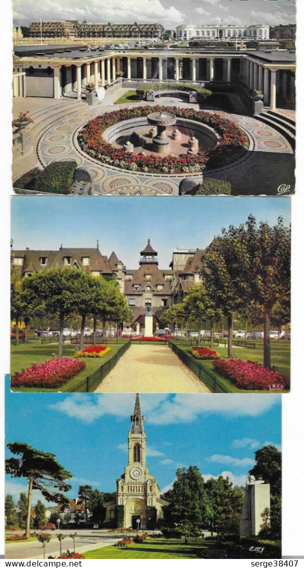 Deauville - Lot De 3 Cartes # 11-23/23 - Deauville