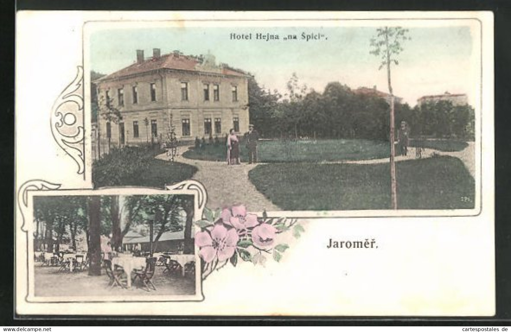 AK Josefstadt / Josefov / Jaromer, Hotel Hejna Na Spici  - Tchéquie