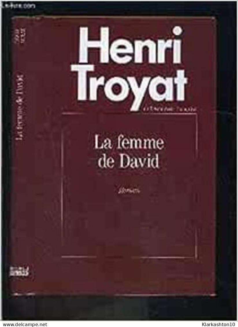 La Femme De David - Sonstige & Ohne Zuordnung