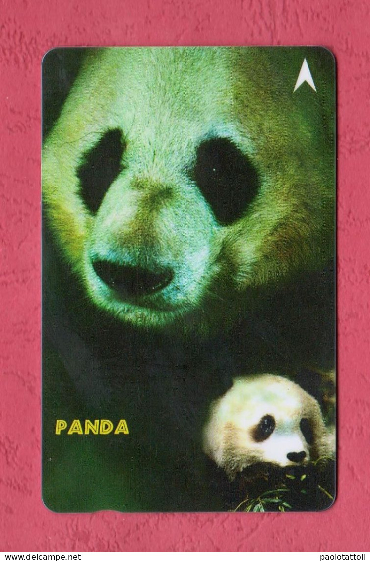 Singapore- Panda- Singapore Telecom. Used Phone Card By 5 Dollars. - Singapour