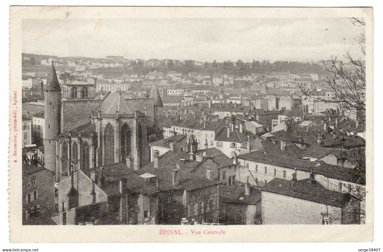 EPINAL - Vue Centrale - 1921 # 9-7/23 - Epinal