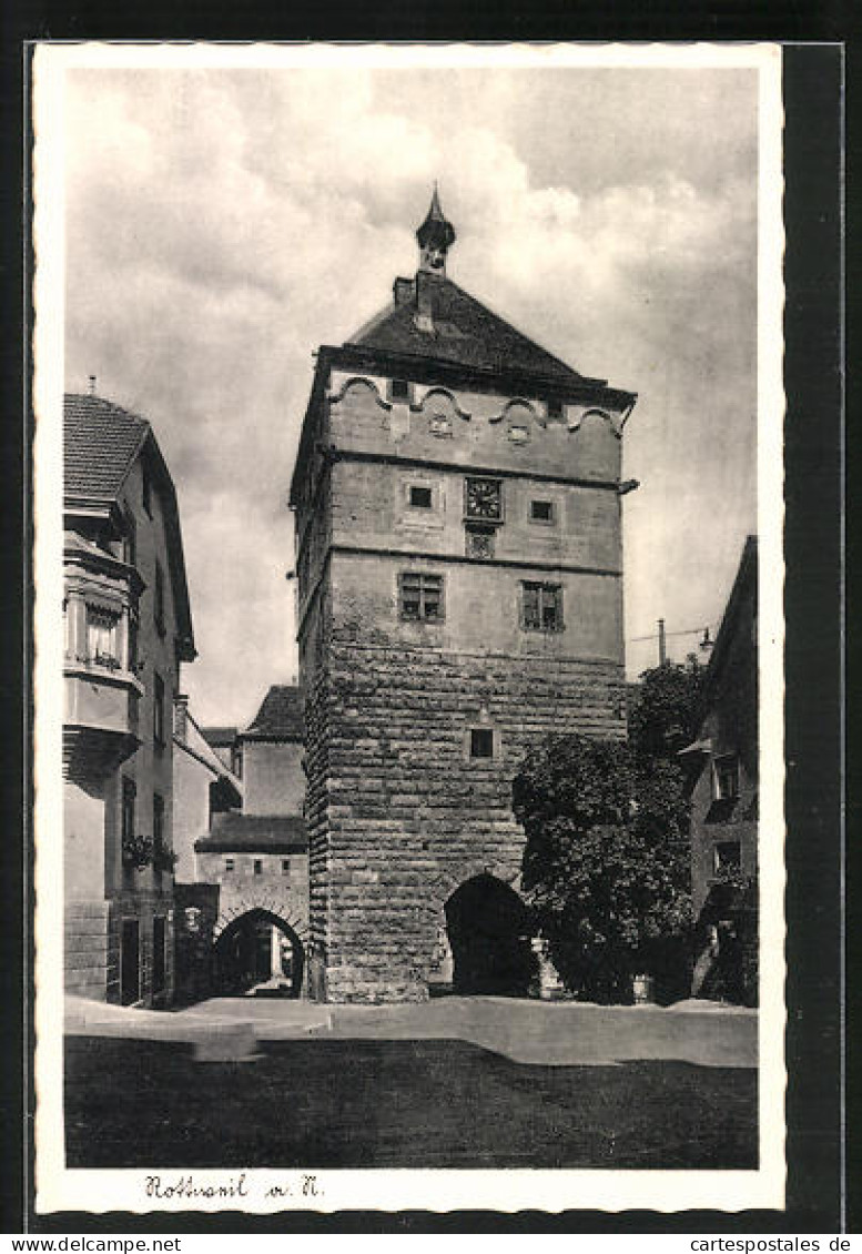 AK Rottweil A. N., Partie Am Tor  - Rottweil