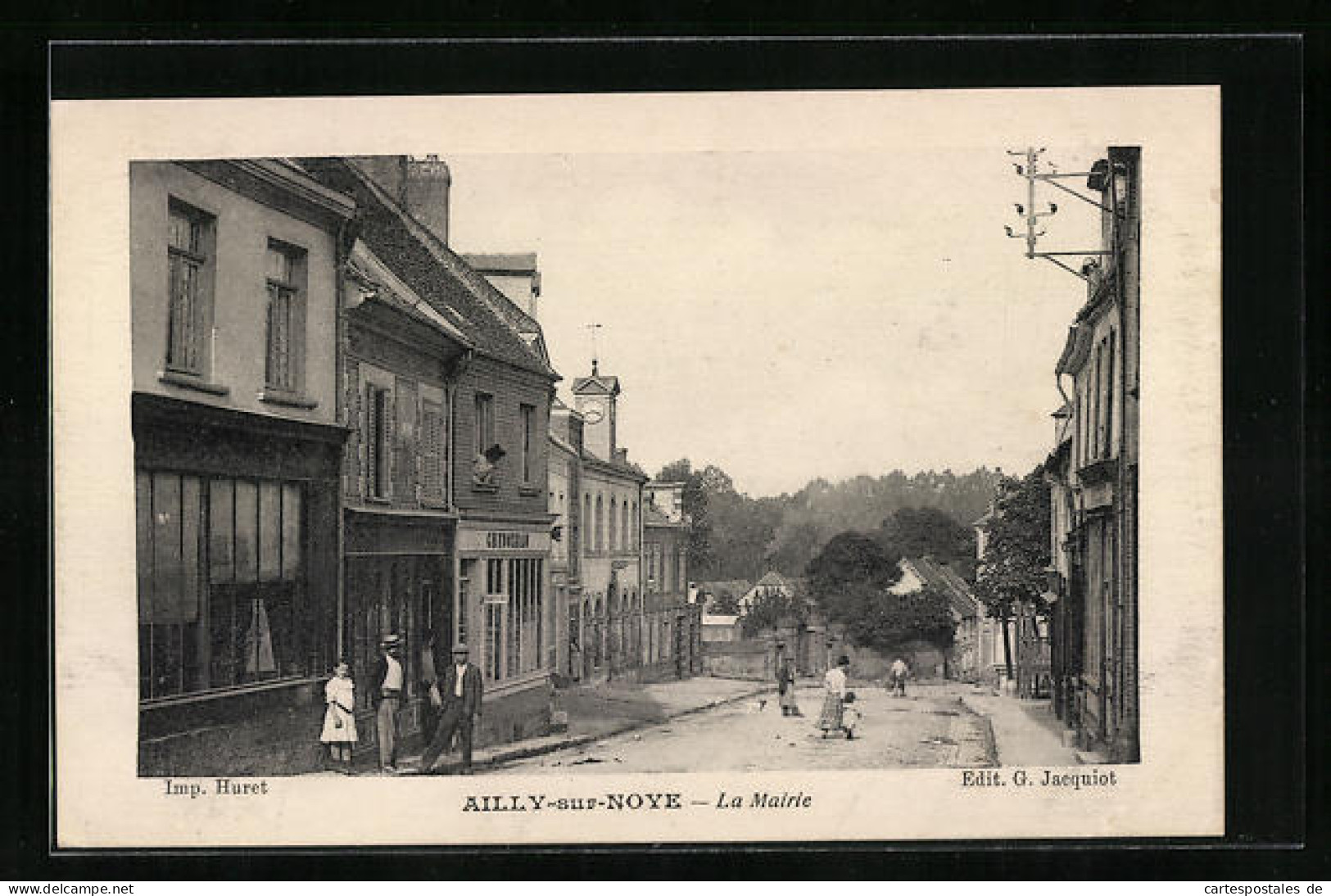 CPA Ailly-sur-Noye, La Mairie  - Ailly Sur Noye