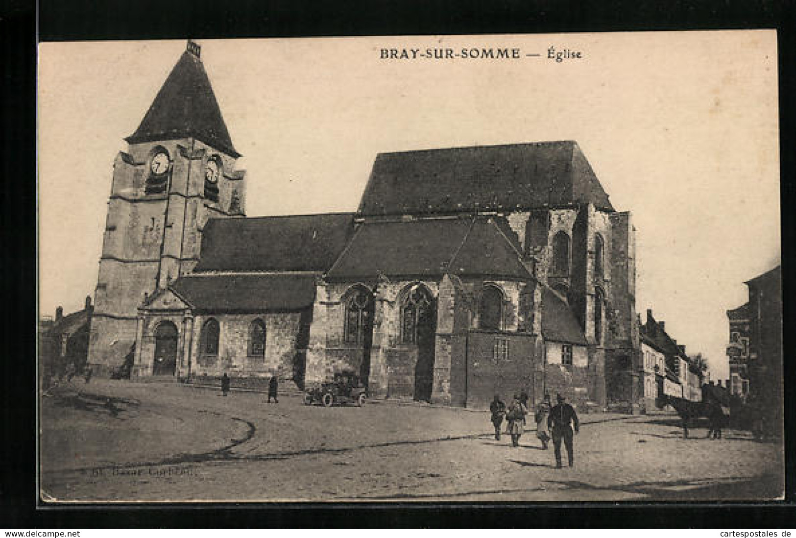 CPA Bray-sur-Somme, Eglise  - Bray Sur Somme