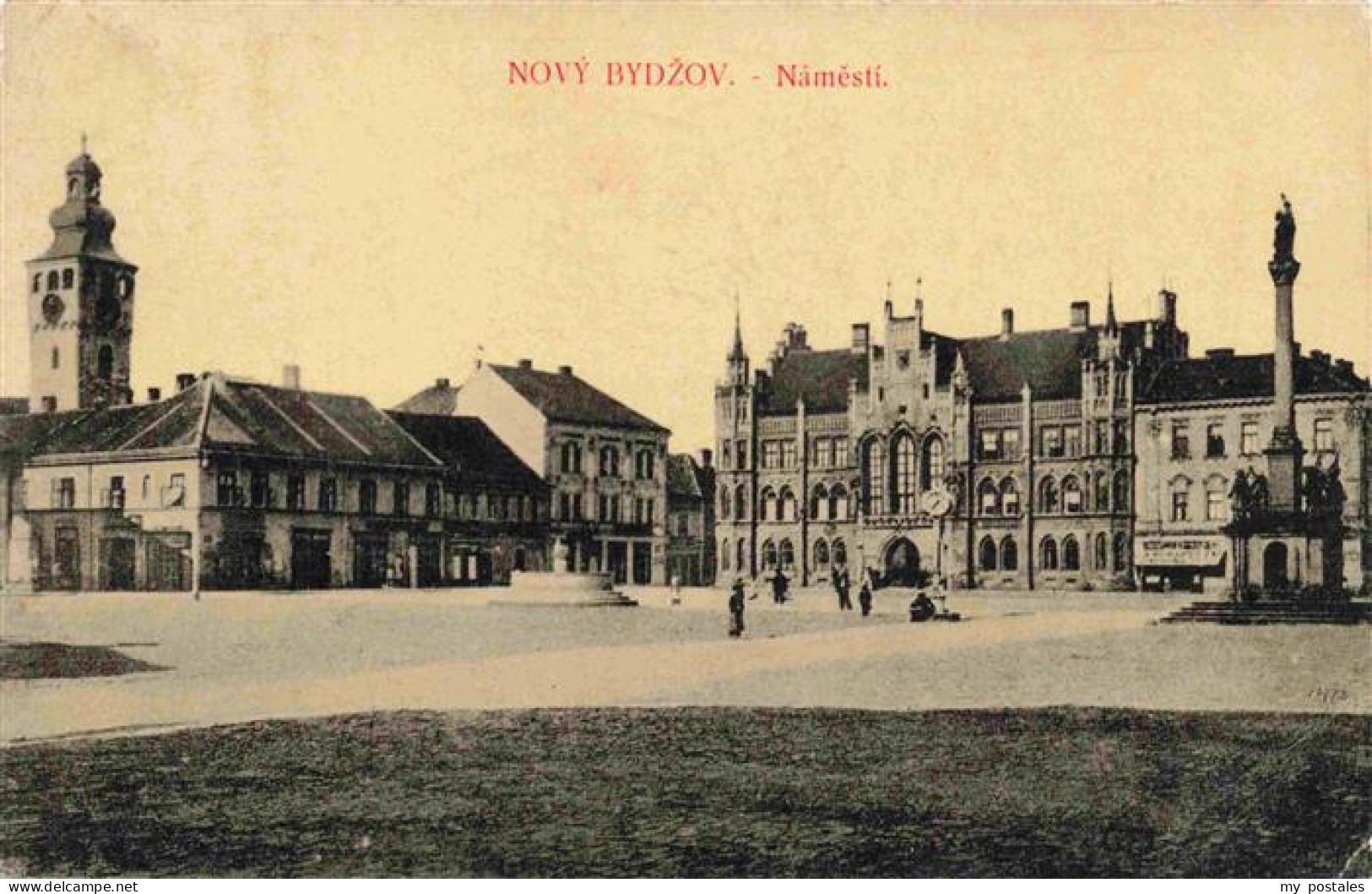 73977474 Novy_Bydzov_Neubydzow_Neubidschow_CZ Namesti Marktplatz - Tchéquie