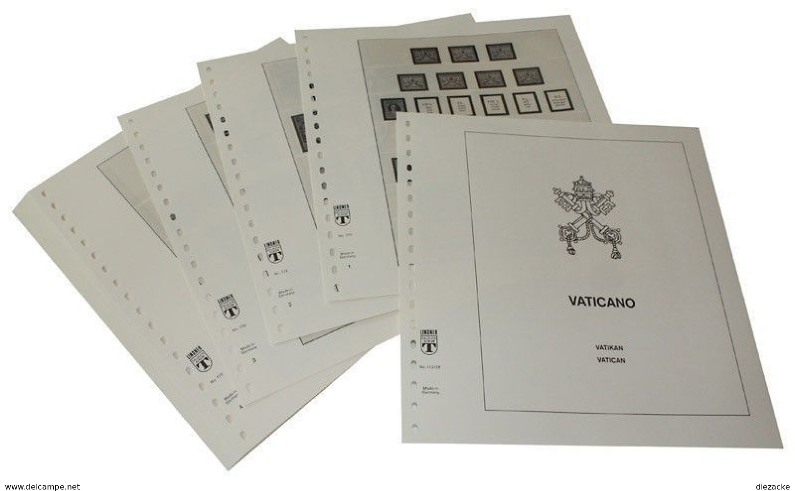 Lindner-T Vatikan 1979-1994 Vordrucke 172-79 Neuware ( - Pré-Imprimés