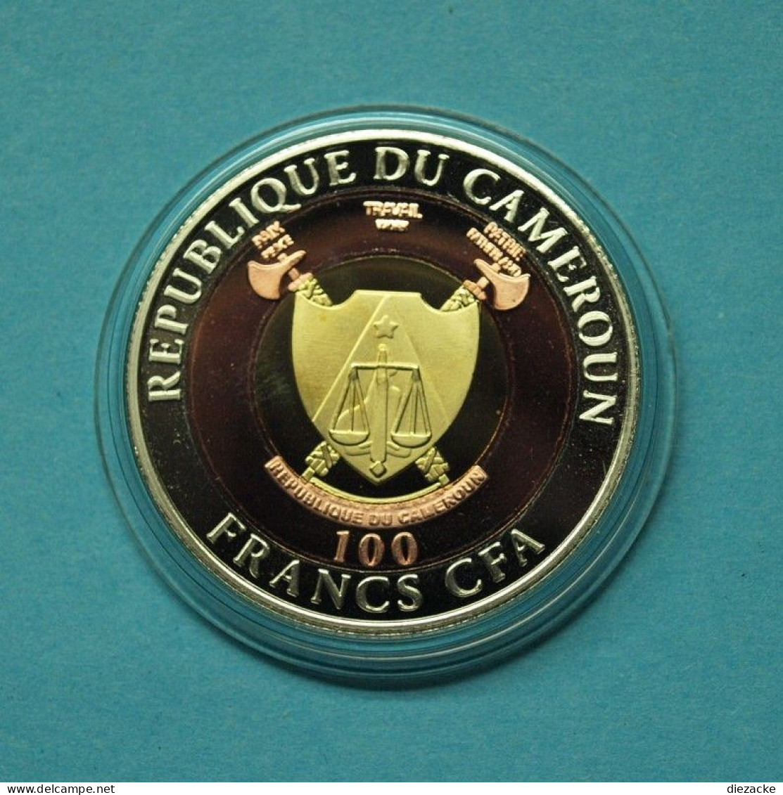 Kamerun 2011 100 Francs CFA Johannes Paul II., Trimetallic PP (M5129 - Sonstige & Ohne Zuordnung