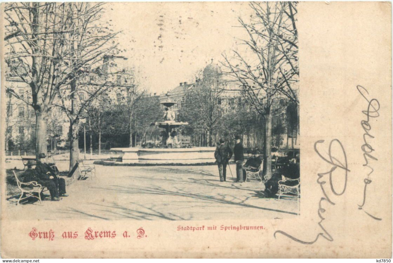 Gruss Aus Krems - Stadtpark - Krems An Der Donau