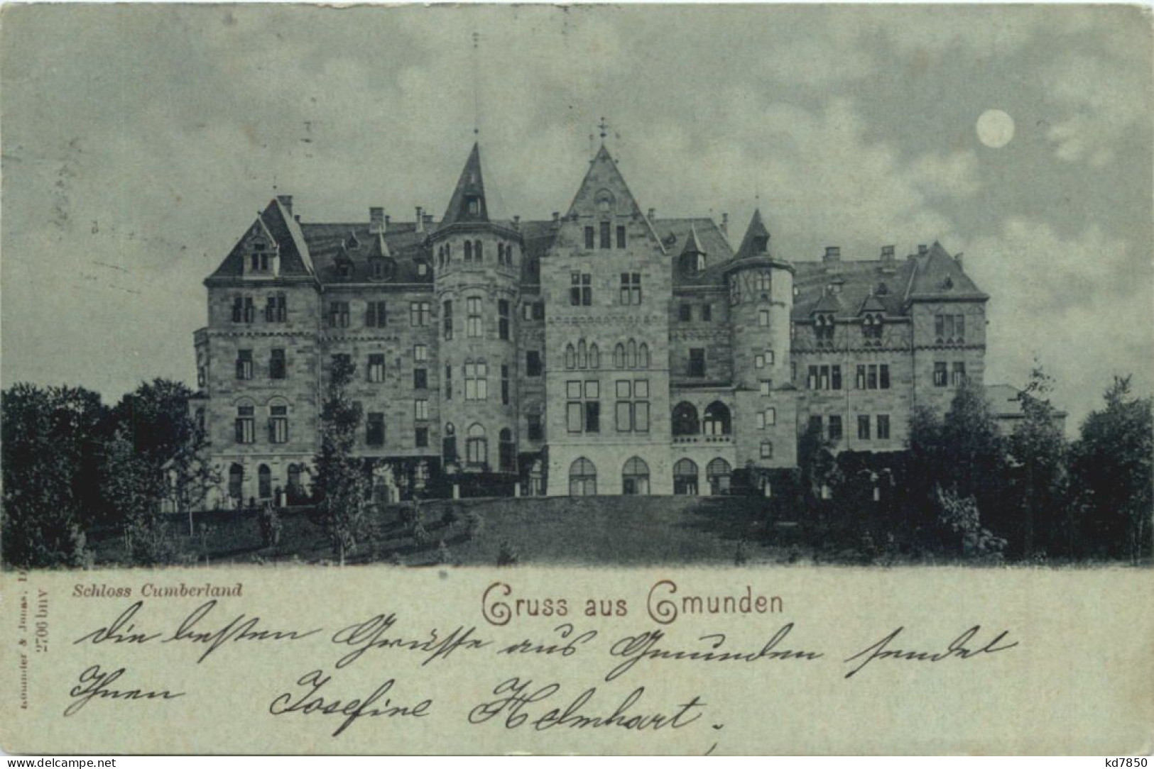 Gruss Aus Gmunden - Schloss Cumberland - Gmunden