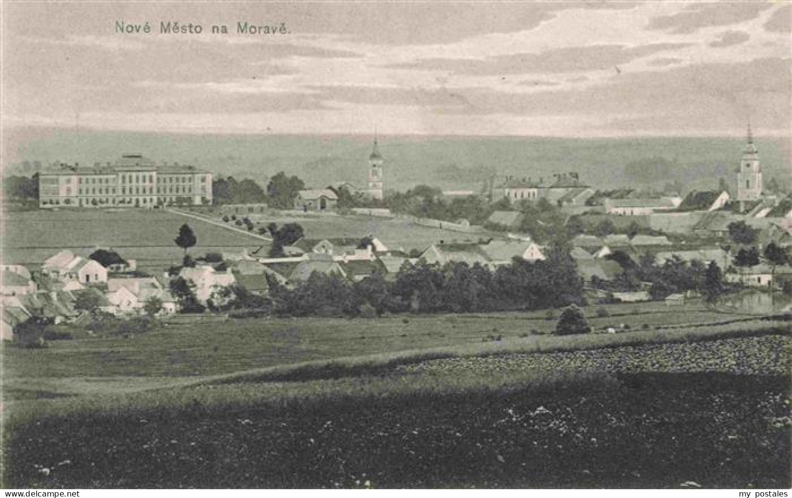 73977413 Nove_Mesto_na_Morave_Neustadt_Maehren_CZ Panorama - Tchéquie