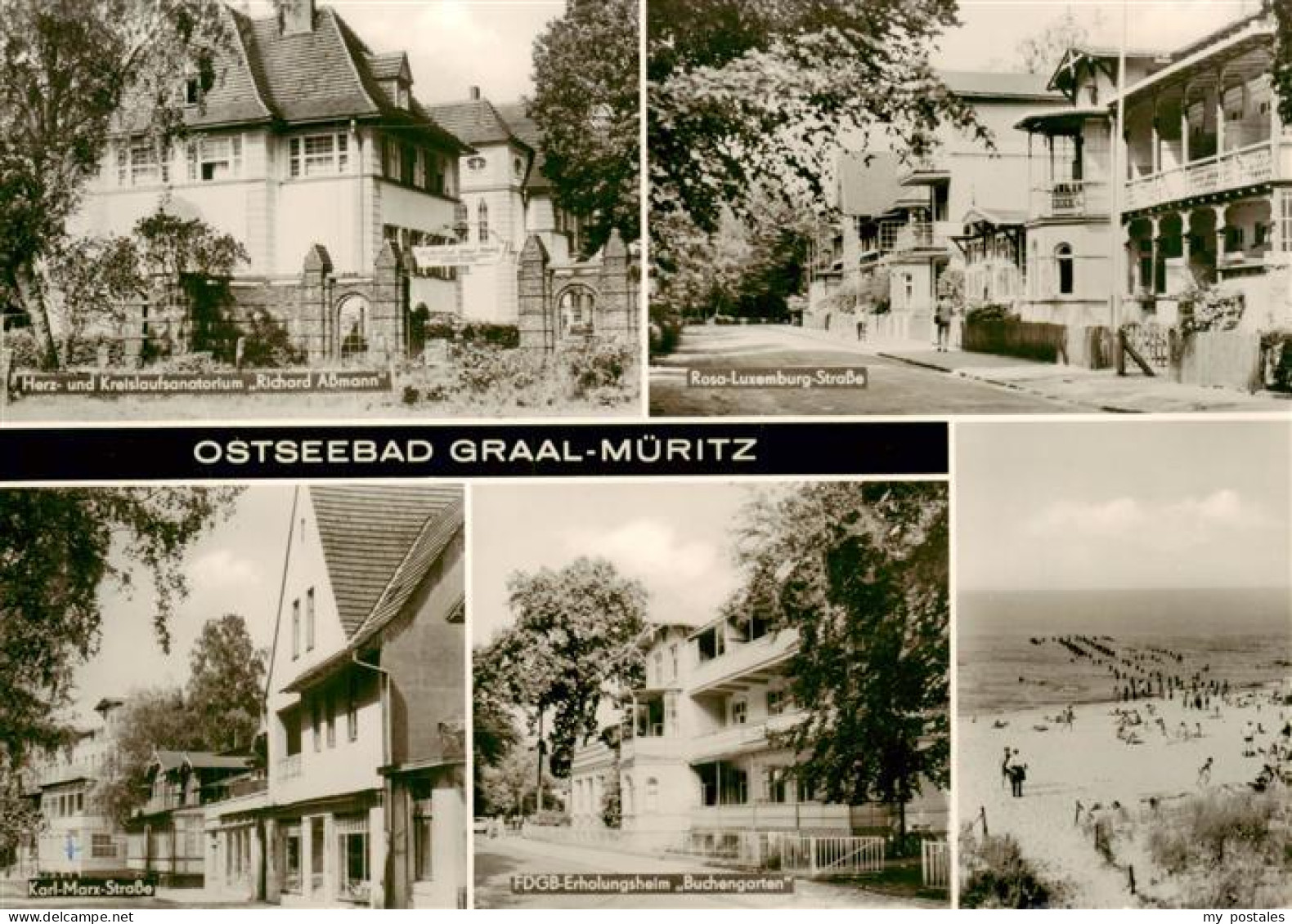 73947791 Graal-Mueritz_Ostseebad Herz Und Kreislaufsanatorium Richard Assmann Ro - Graal-Müritz