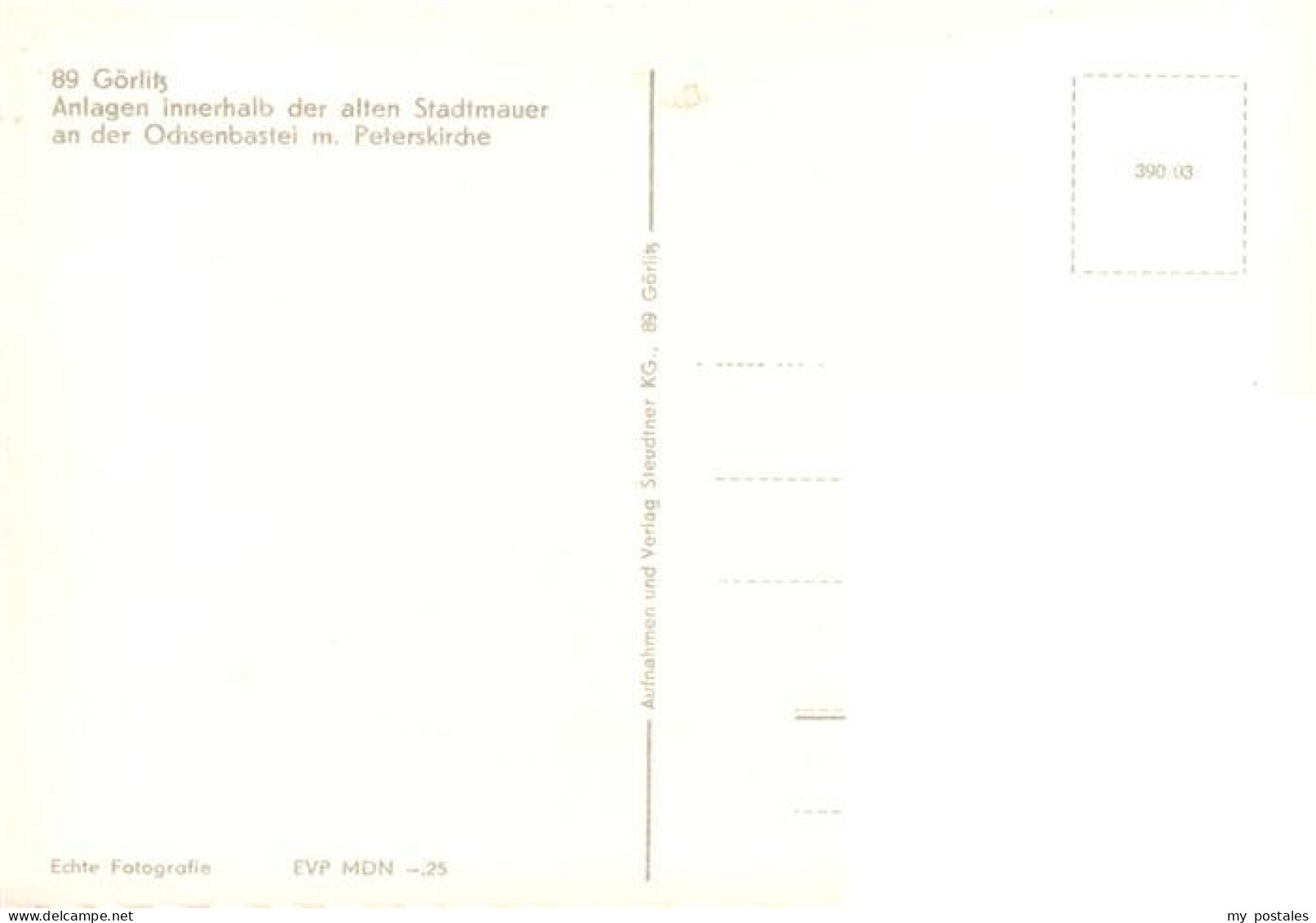 73906166 Goerlitz  Sachsen Anlagen Innerhalb Der Alten Stadtmauer An Der Ochsenb - Görlitz