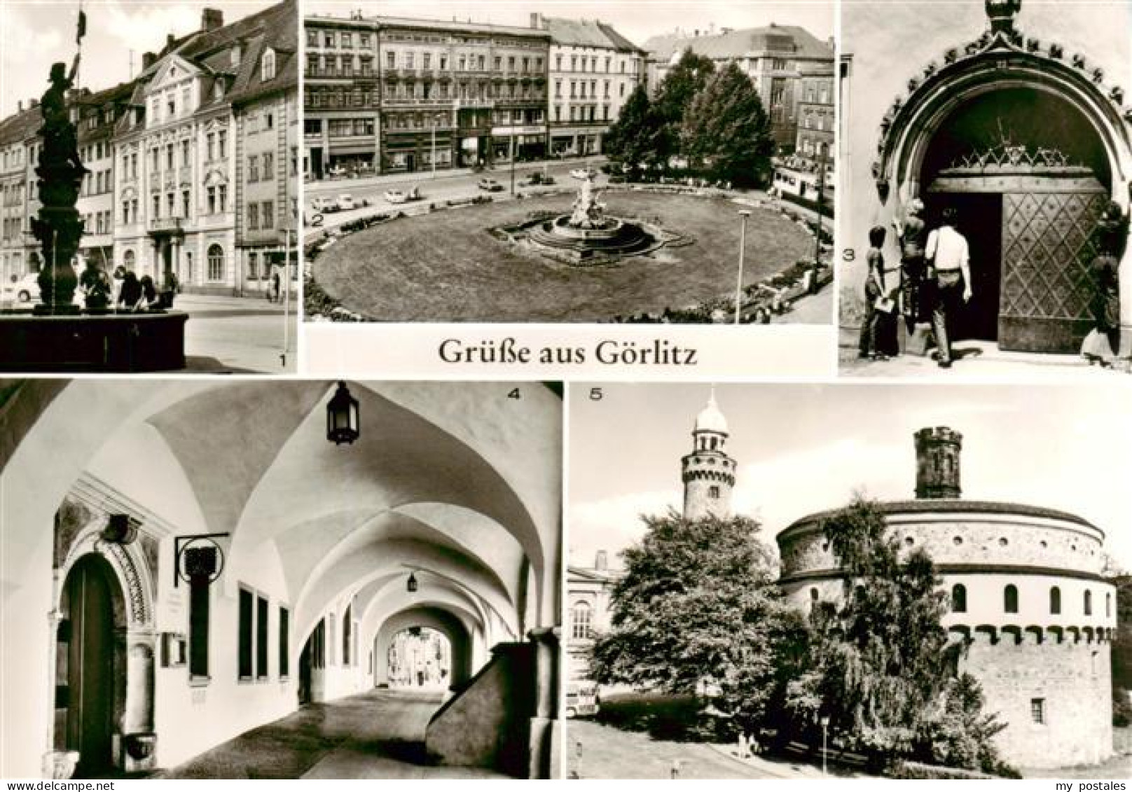 73906163 Goerlitz  Sachsen Leninplatz Platz Der Befreiung Fluesterbogen Und Lang - Görlitz