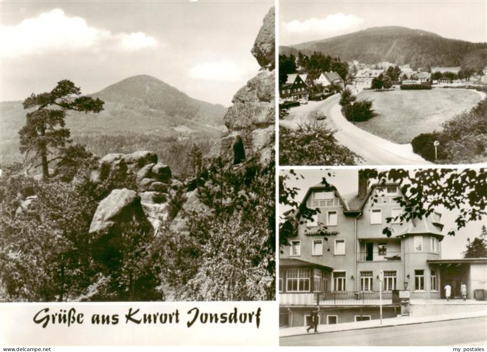 73906160 Jonsdorf Saechsische Schweiz Blick Zur Lausche Buchberg Kurhaus - Other & Unclassified