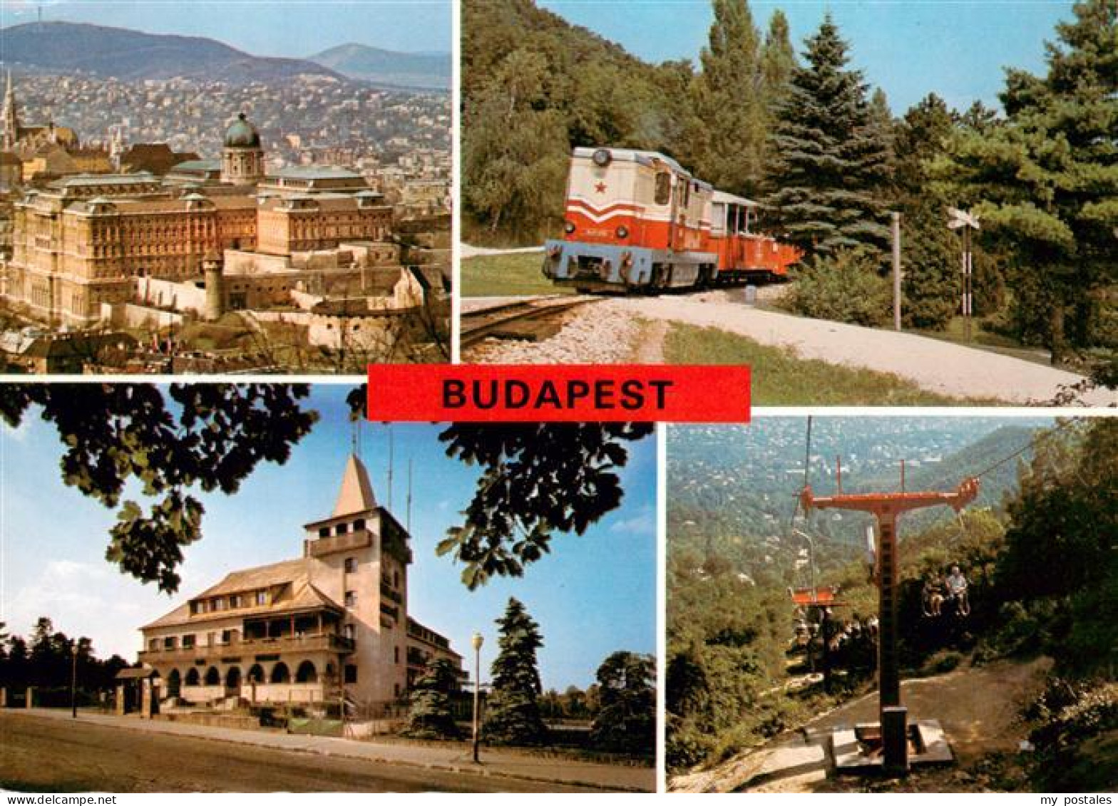 73906146 Budapest HU Schloss Bahn Hotel Lift - Ungheria