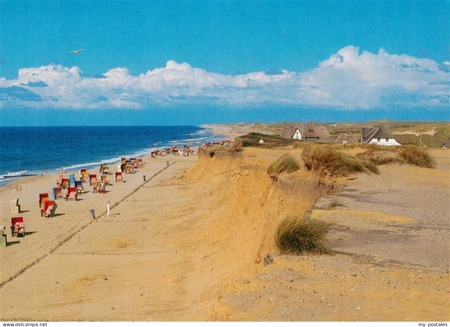 73906144 Kampen  Sylt Strandpartie  - Autres & Non Classés