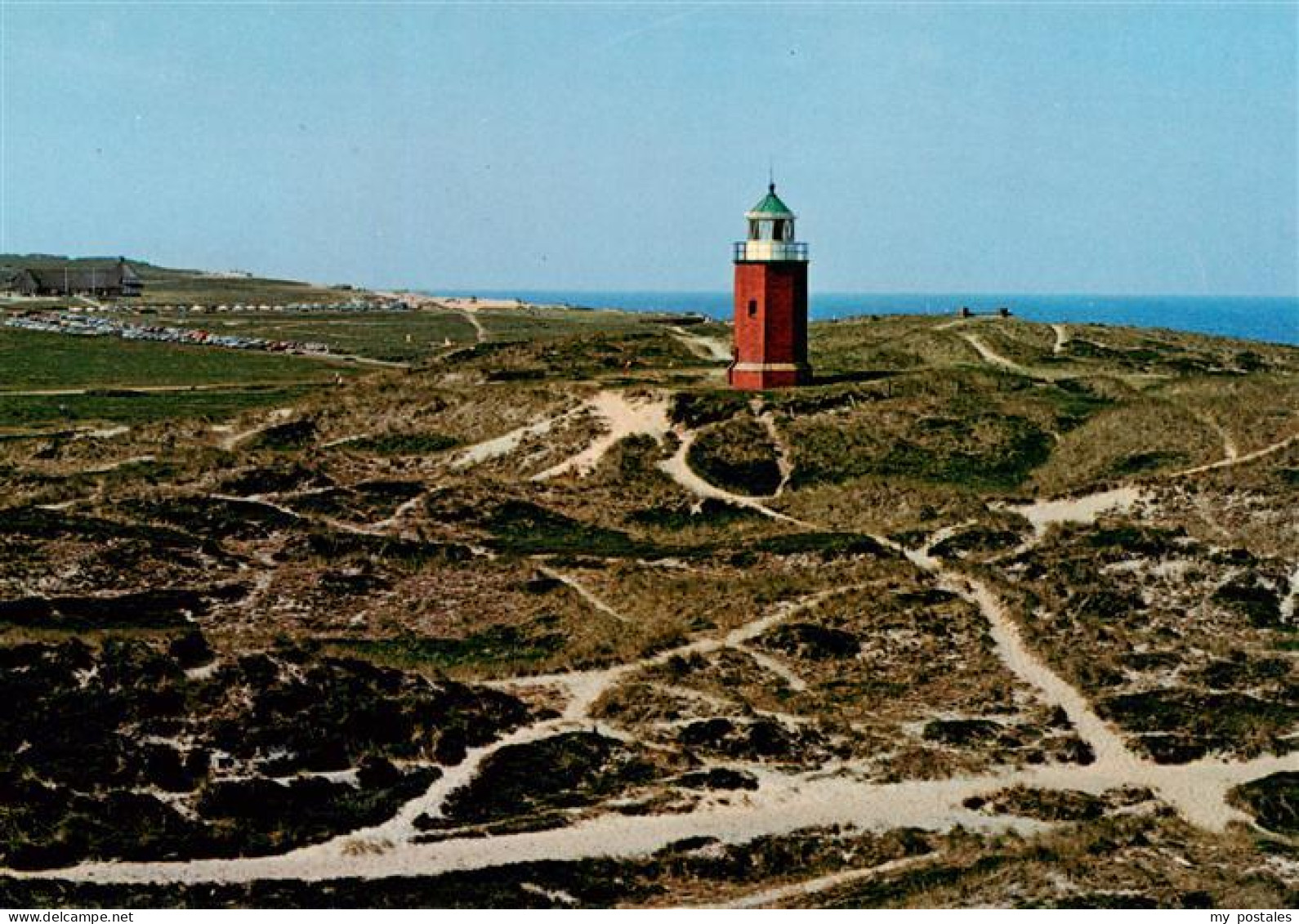 73906143 Kampen  Sylt Leuchtturm In Kampener Duenen Landschaft - Altri & Non Classificati