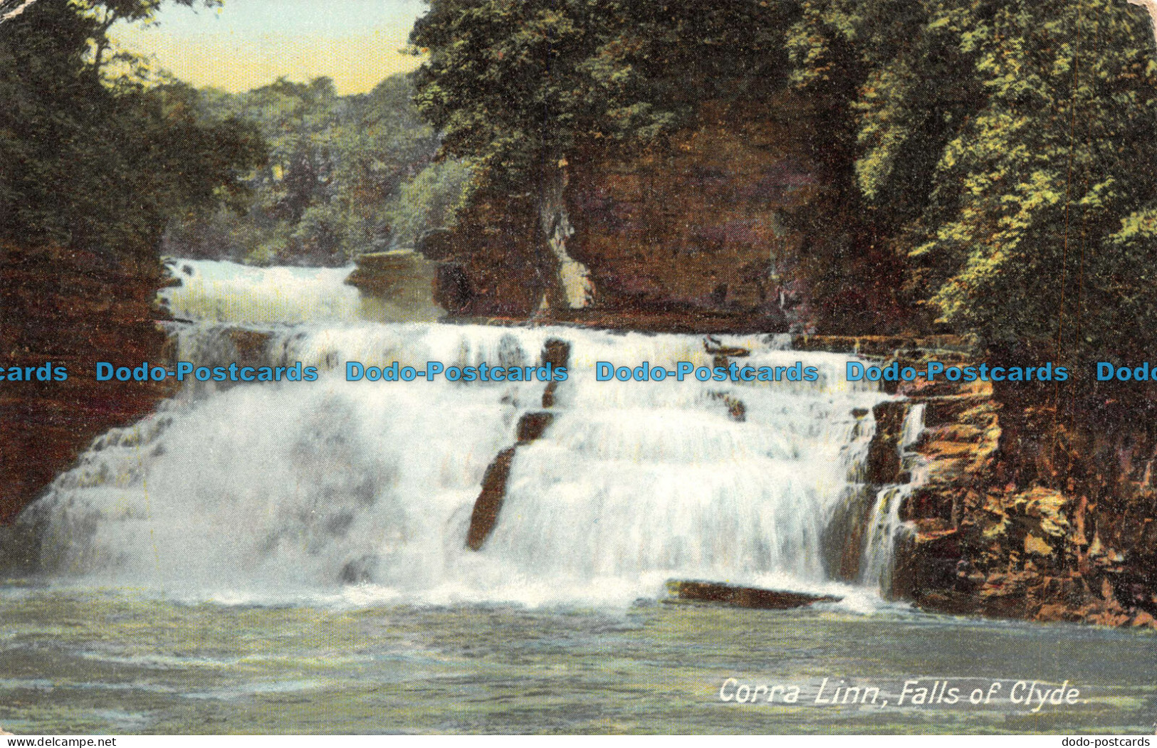 R100827 Corra Linn. Falls Of Clyde. B. B. London. Series No. A 36 - Autres & Non Classés