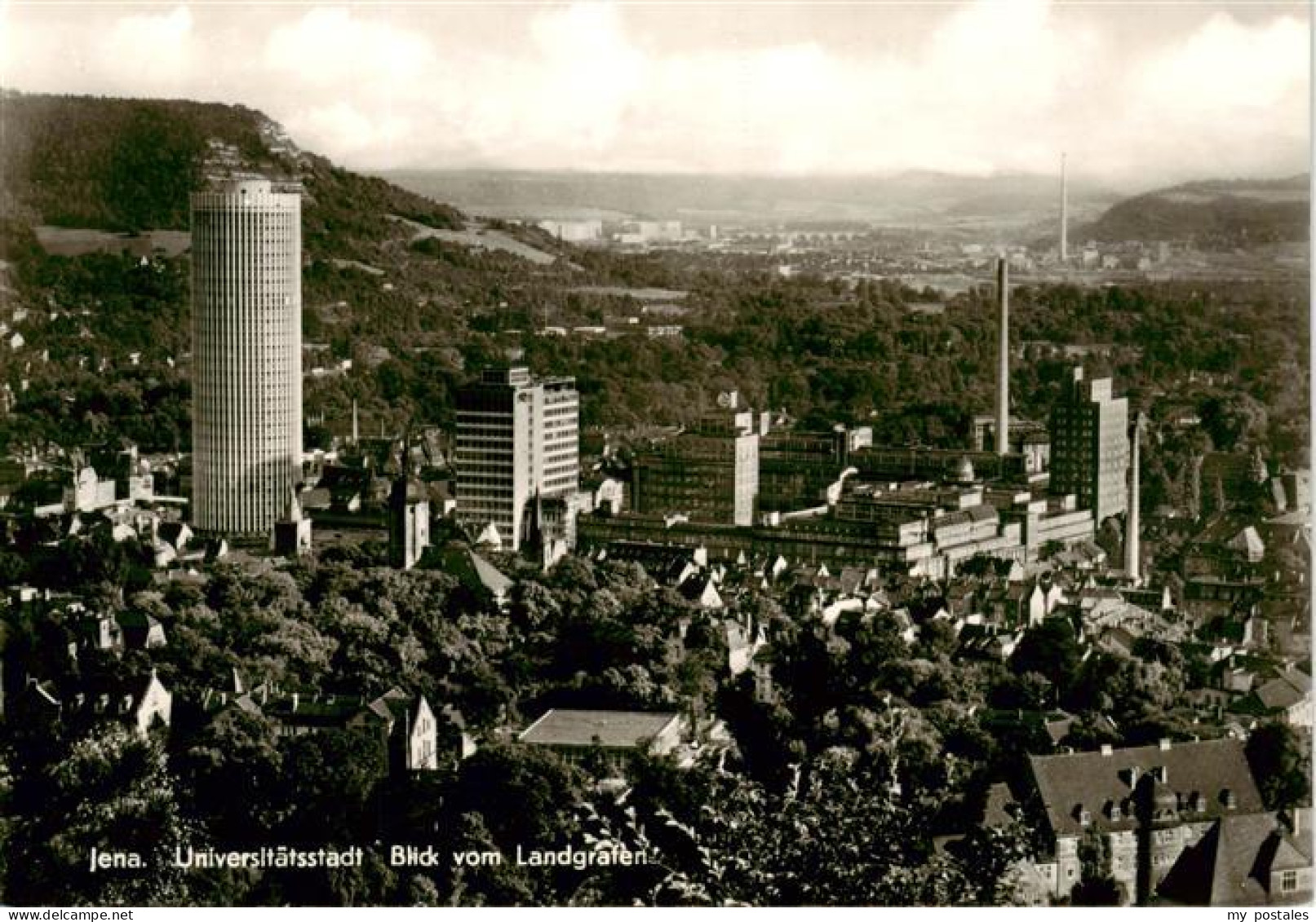 73906072 Jena  Thueringen Blick Vom Landgrafen - Jena