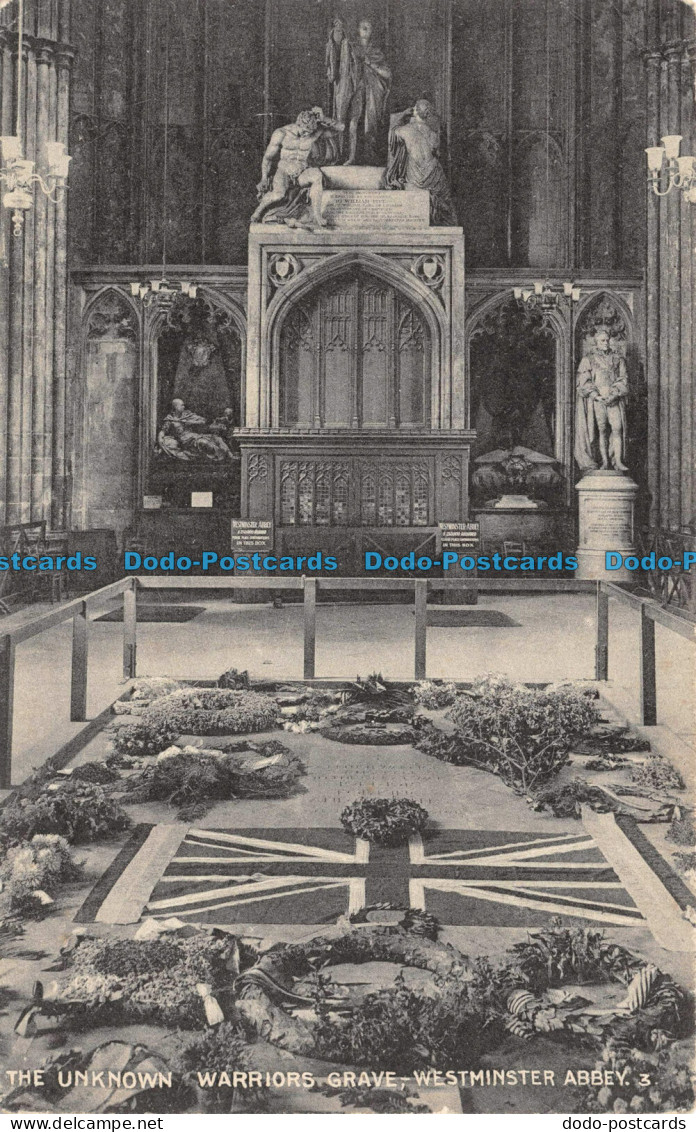 R100851 The Unknown Warriors Grave. Westminster Abbey. The London Stereoscopic C - Autres & Non Classés