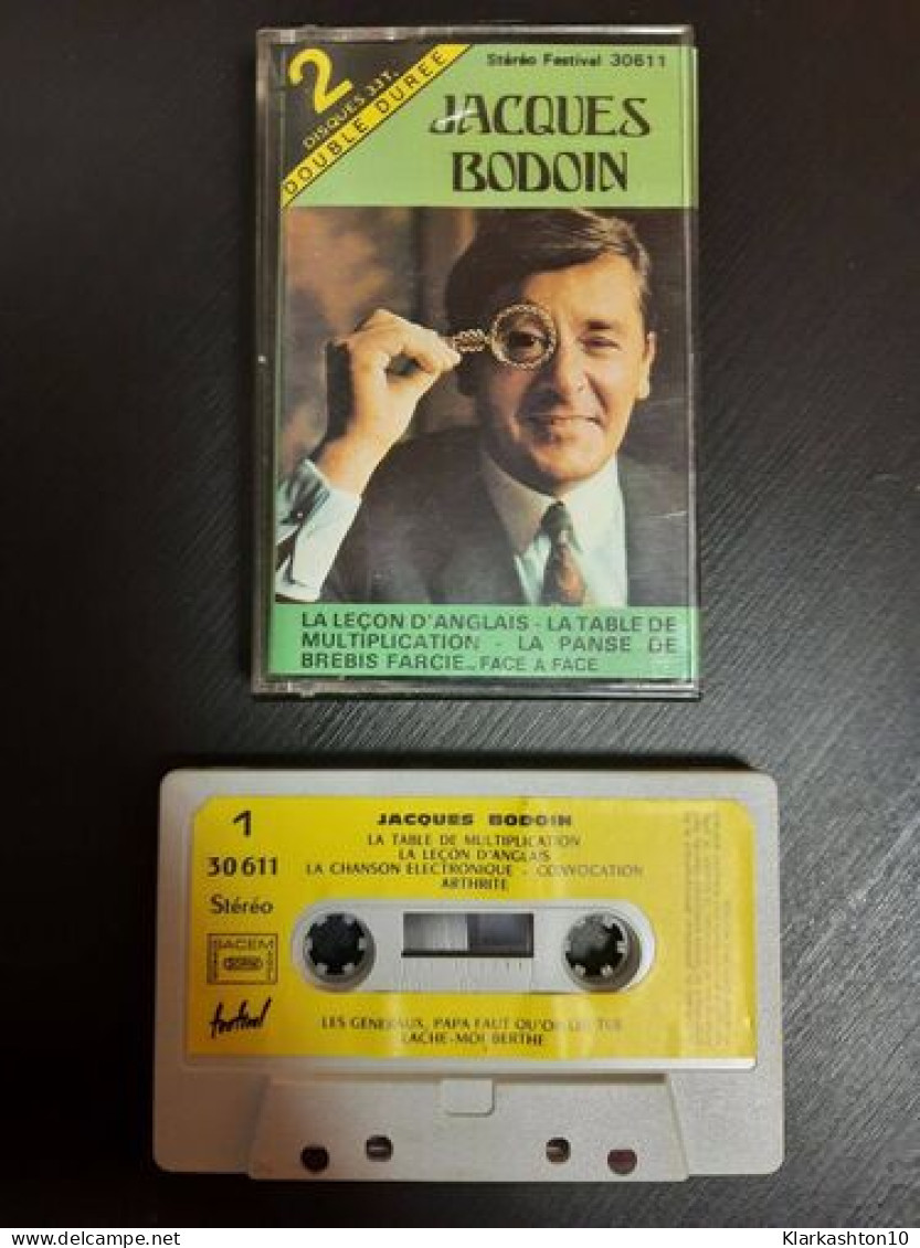 K7 Audio : Jacques Bodoin - Cassette