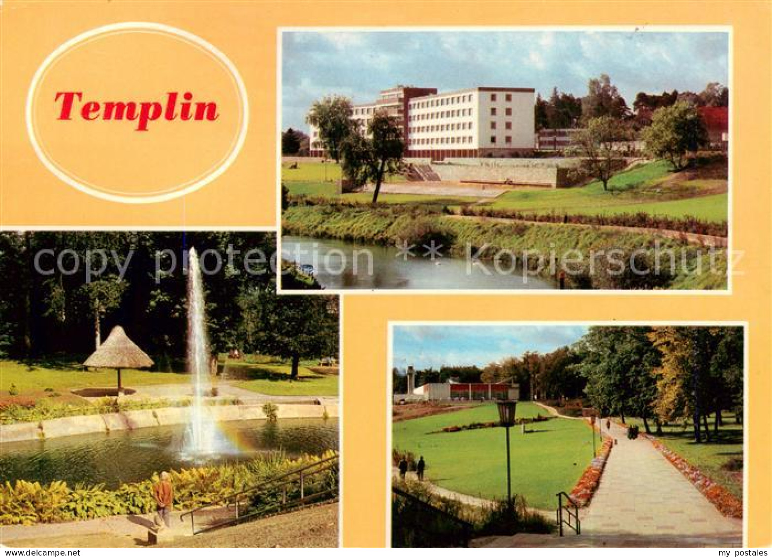 73867216 Templin FDGB Erholungsheim Salvador Allende Im Buergergarten Templin - Templin