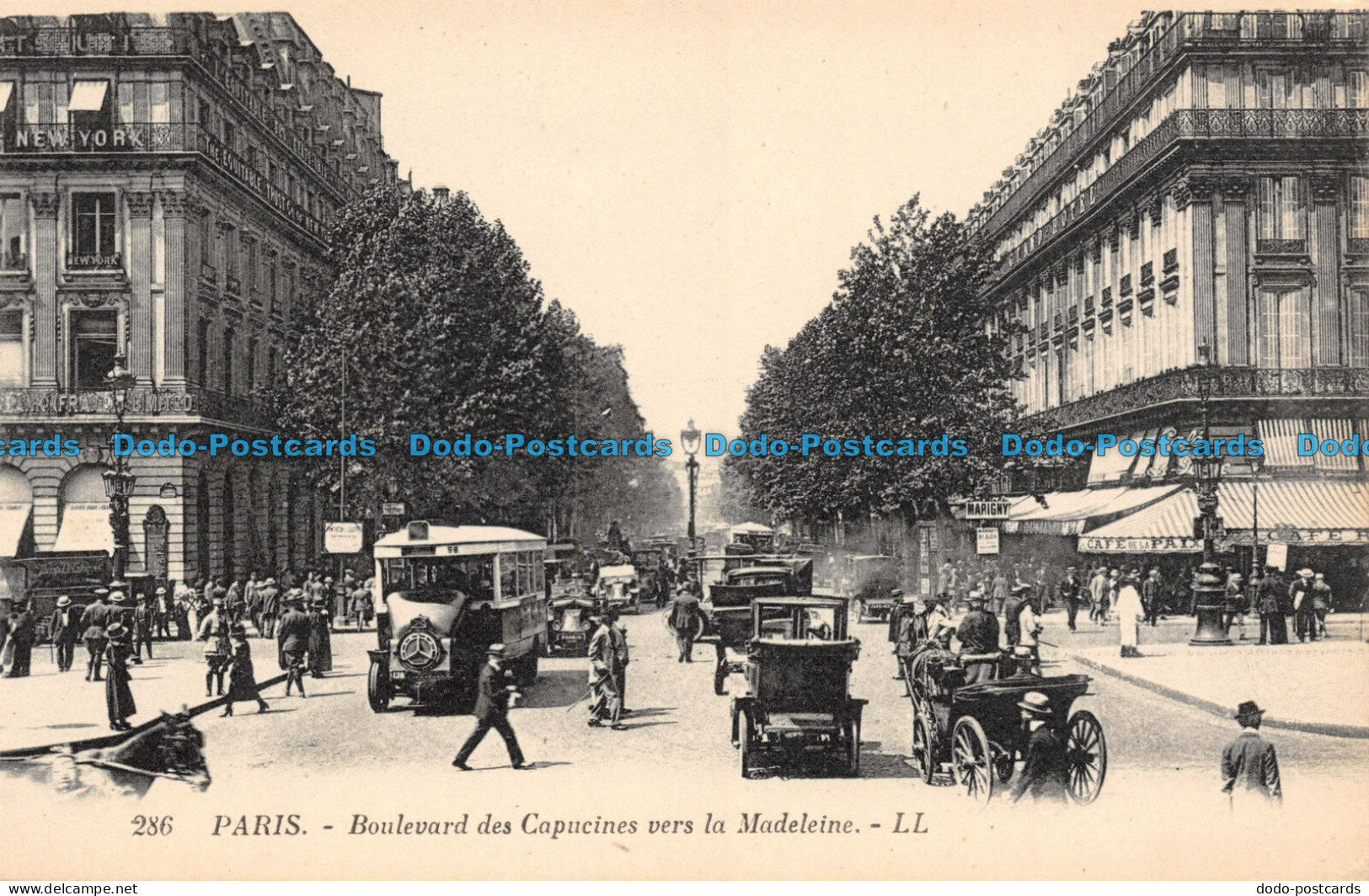 R101048 Paris. Boulevard Des Capucines Vers La Madeleine. LL. Levy Et Neurdein R - Monde