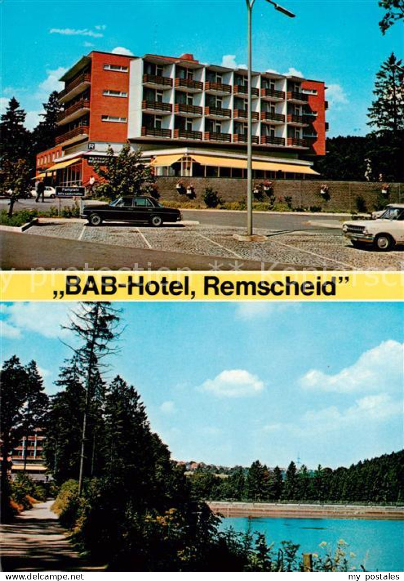 73867166 Remscheid BAB-Hotel Uferpartie Am See Remscheid - Remscheid