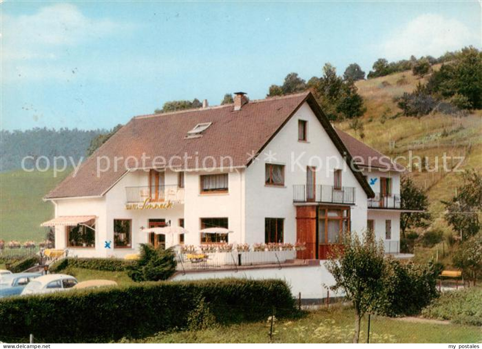 73867164 Frammersbach Haus Sonneck Gaestehaus Pension Frammersbach - Autres & Non Classés