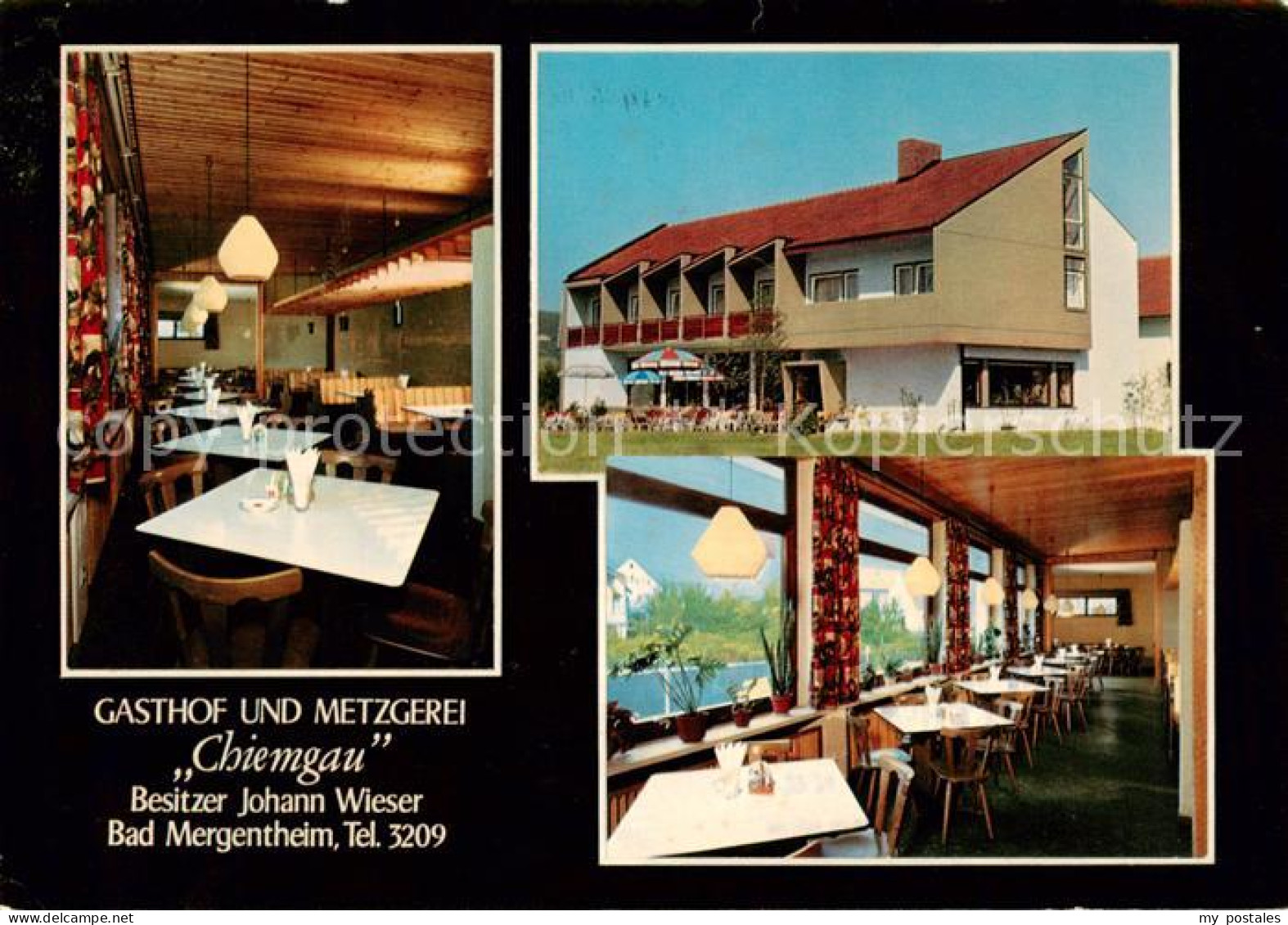 73867151 Bad Mergentheim Gasthof Metzgerei Chiemgau Restaurant Bad Mergentheim - Bad Mergentheim