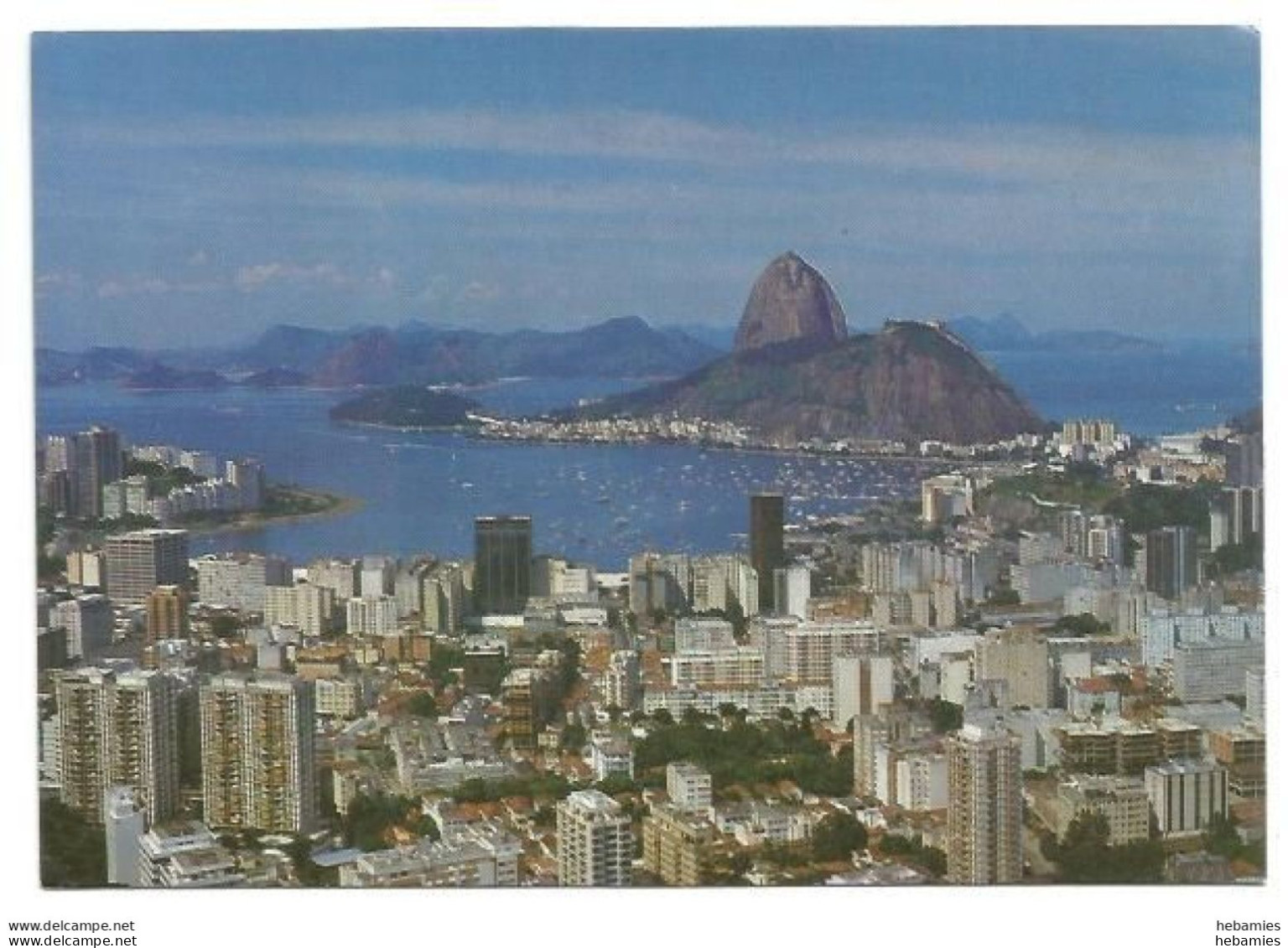 AIR VIEW Of SUGAR LOAF - RIO DE JANEIRO - BRAZIL - BRASIL - - Rio De Janeiro