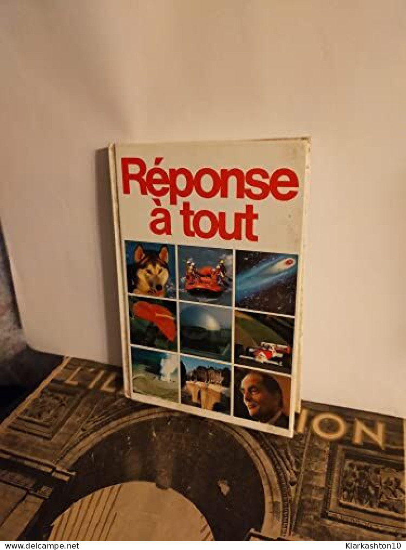 "Réponse à Tout" Année 1991 - Otros & Sin Clasificación