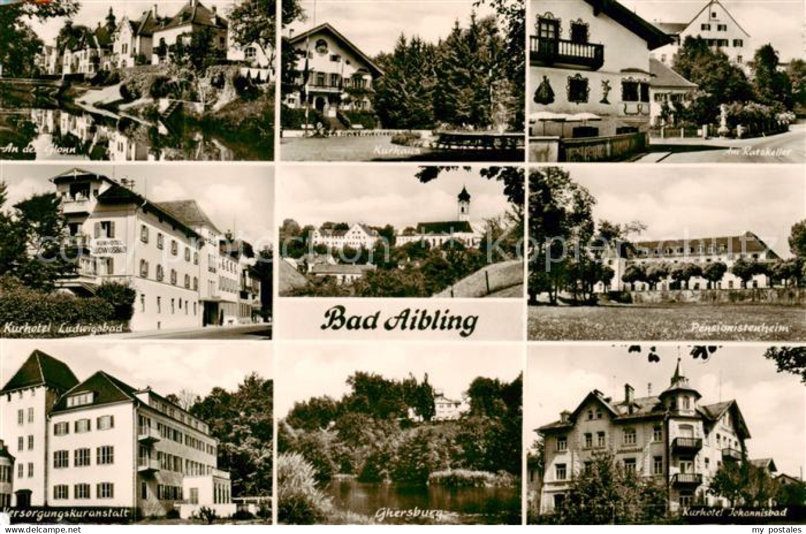 73833164 Bad Aibling Glannpartie Kurhaus Kurhotel Ludwigsbad Versorgungskuransta - Bad Aibling