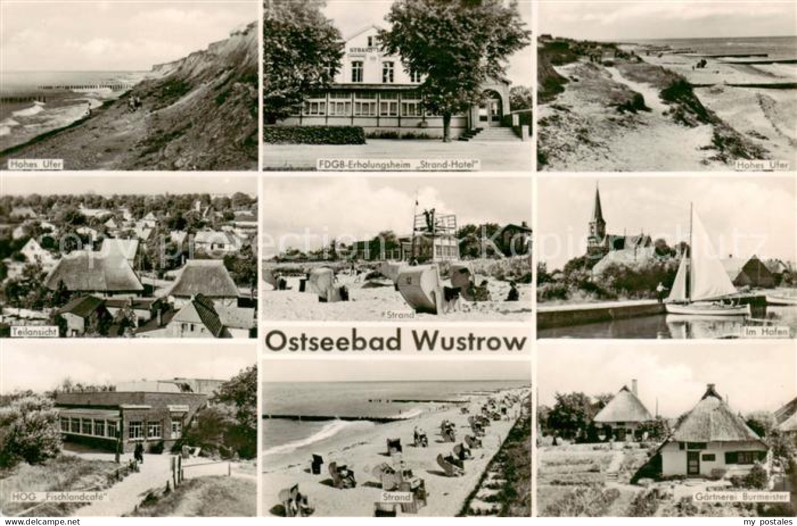 73833146 Wustrow Ostseebad Hohes Ufer FDGB Erholungsheim Strand Hotel Teilsansic - Sonstige & Ohne Zuordnung