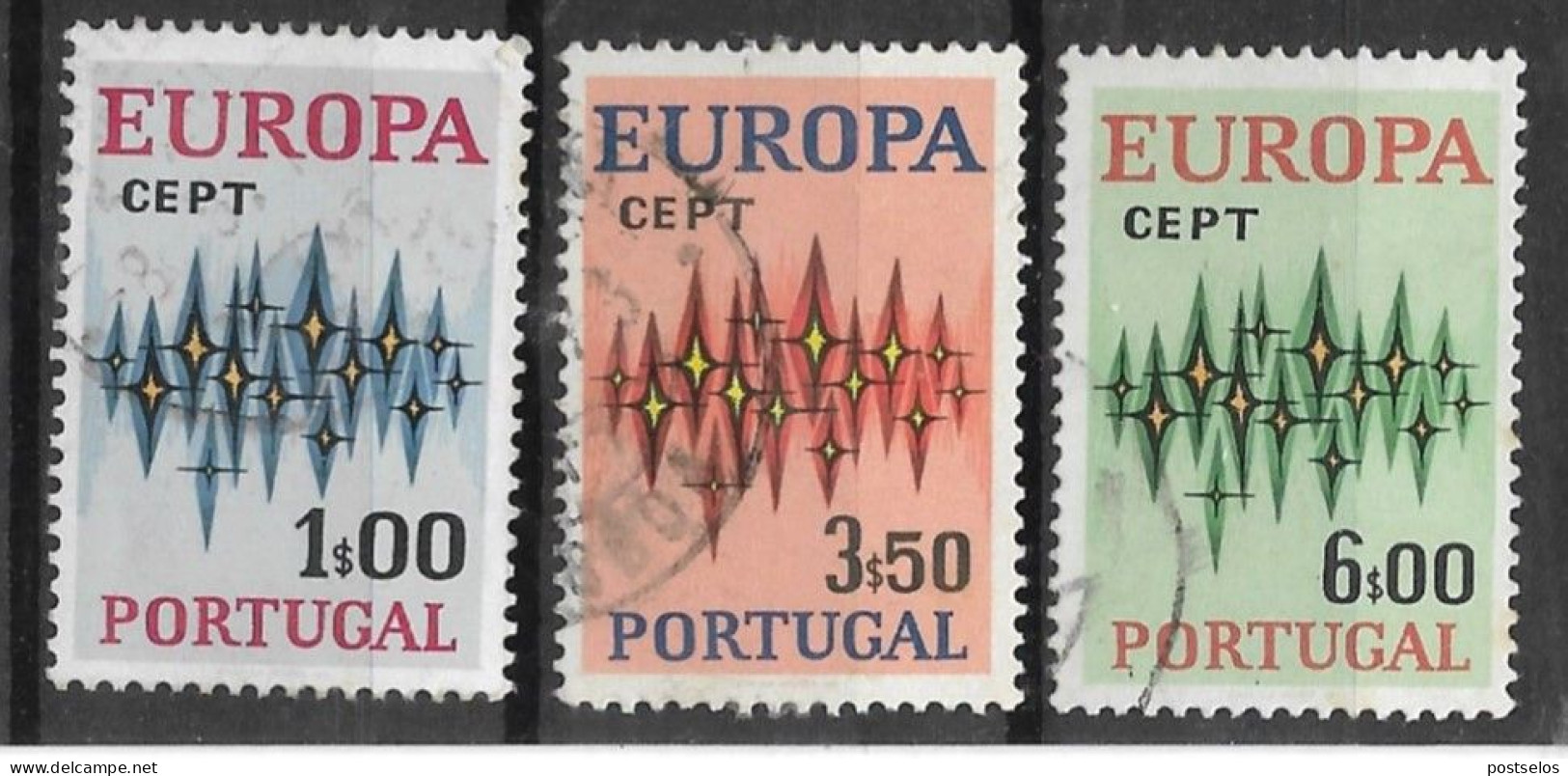 CEP  Europa 1972 - Oblitérés