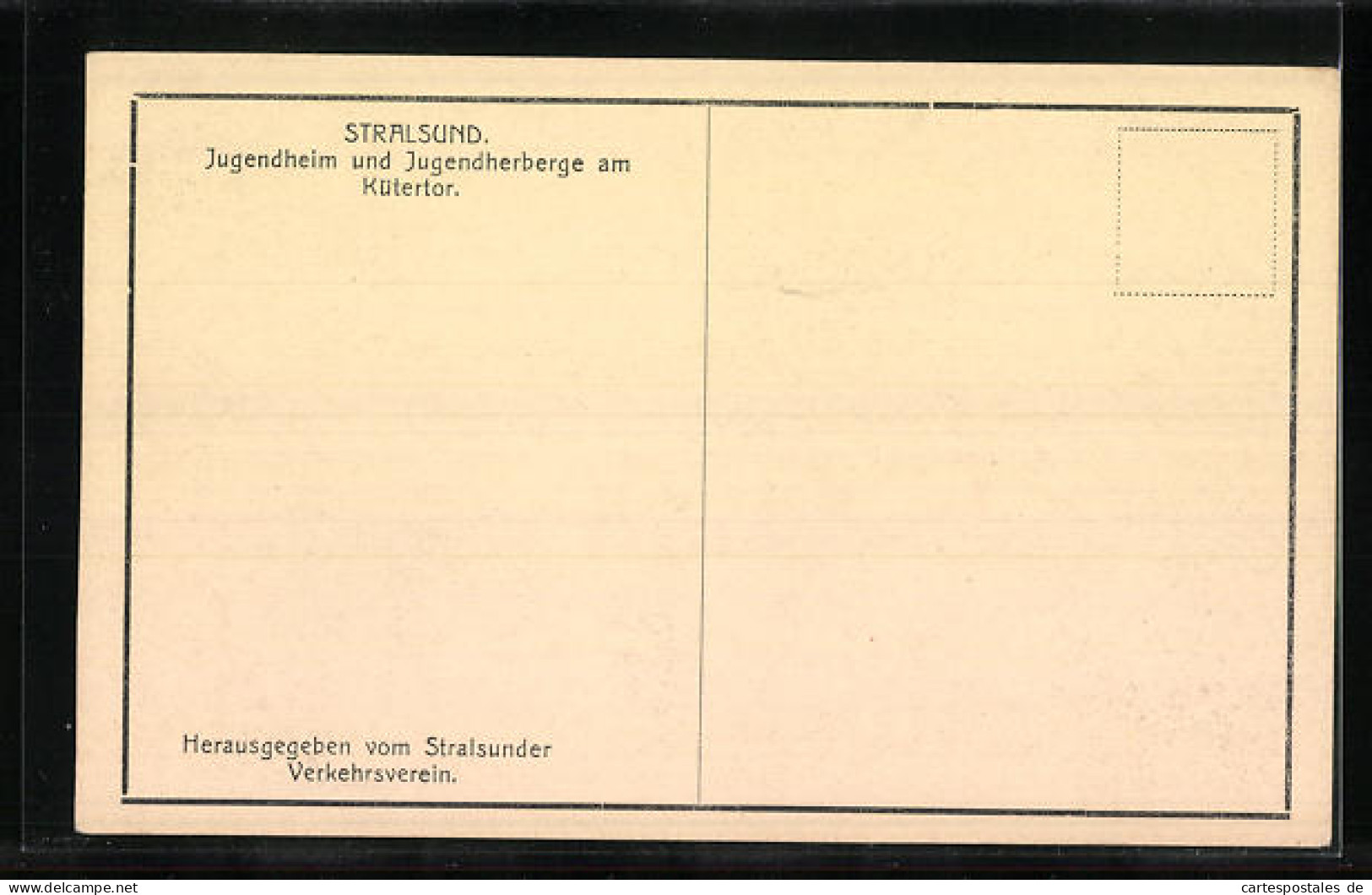 AK Stralsund, Jugendheim Und Jugendherberge Am Kütertor  - Stralsund