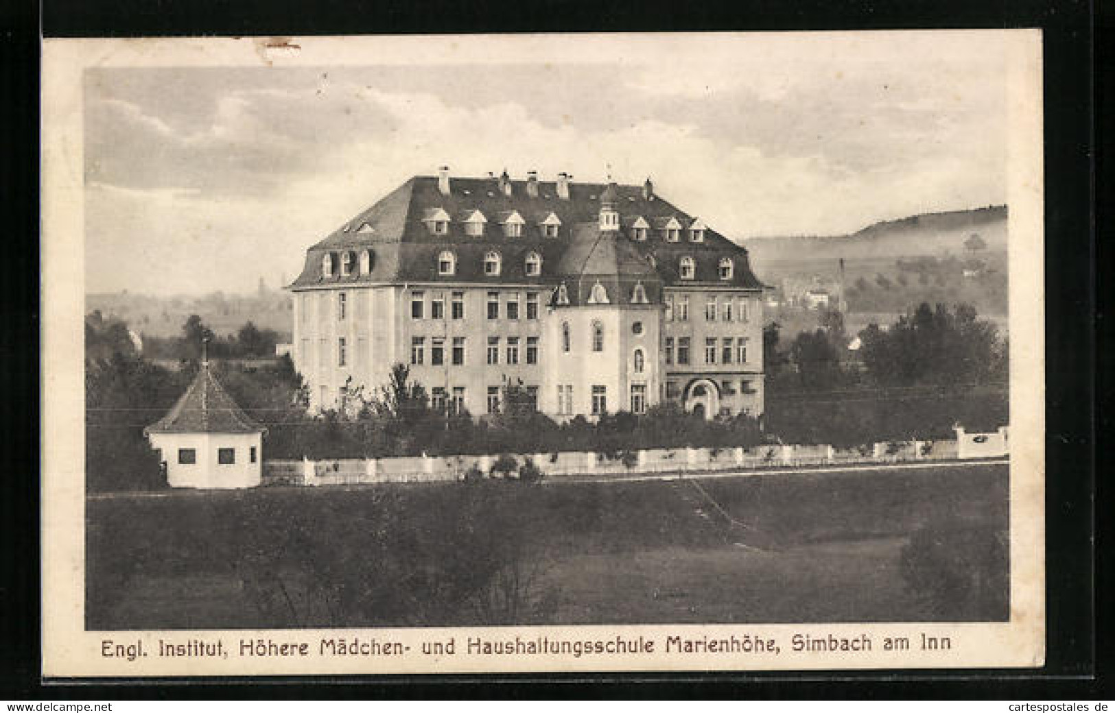 AK Simbach / Inn, Engl. Institut, Höhere Mädchen- Und Haushaltungsschule Marienhöhe  - Simbach