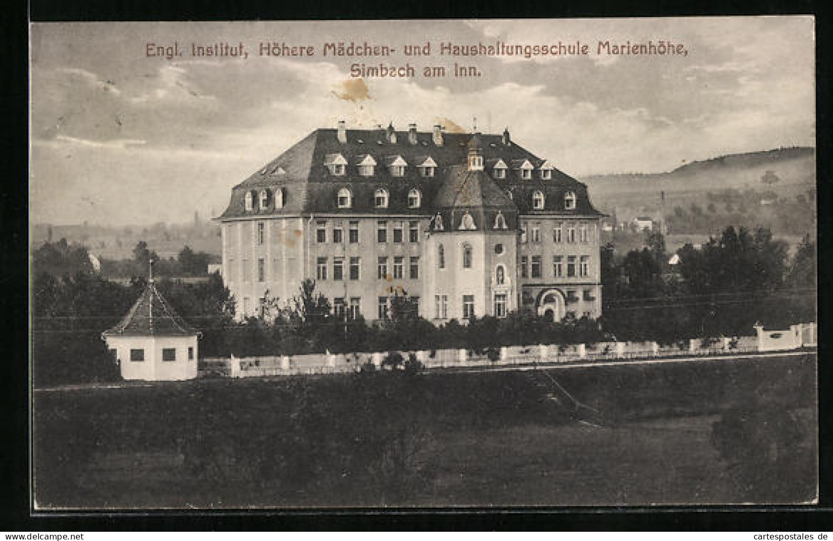 AK Simbach / Inn, Engl. Institut, Höhere Mädchen- Und Haushaltungsschule Marienhöhe  - Simbach