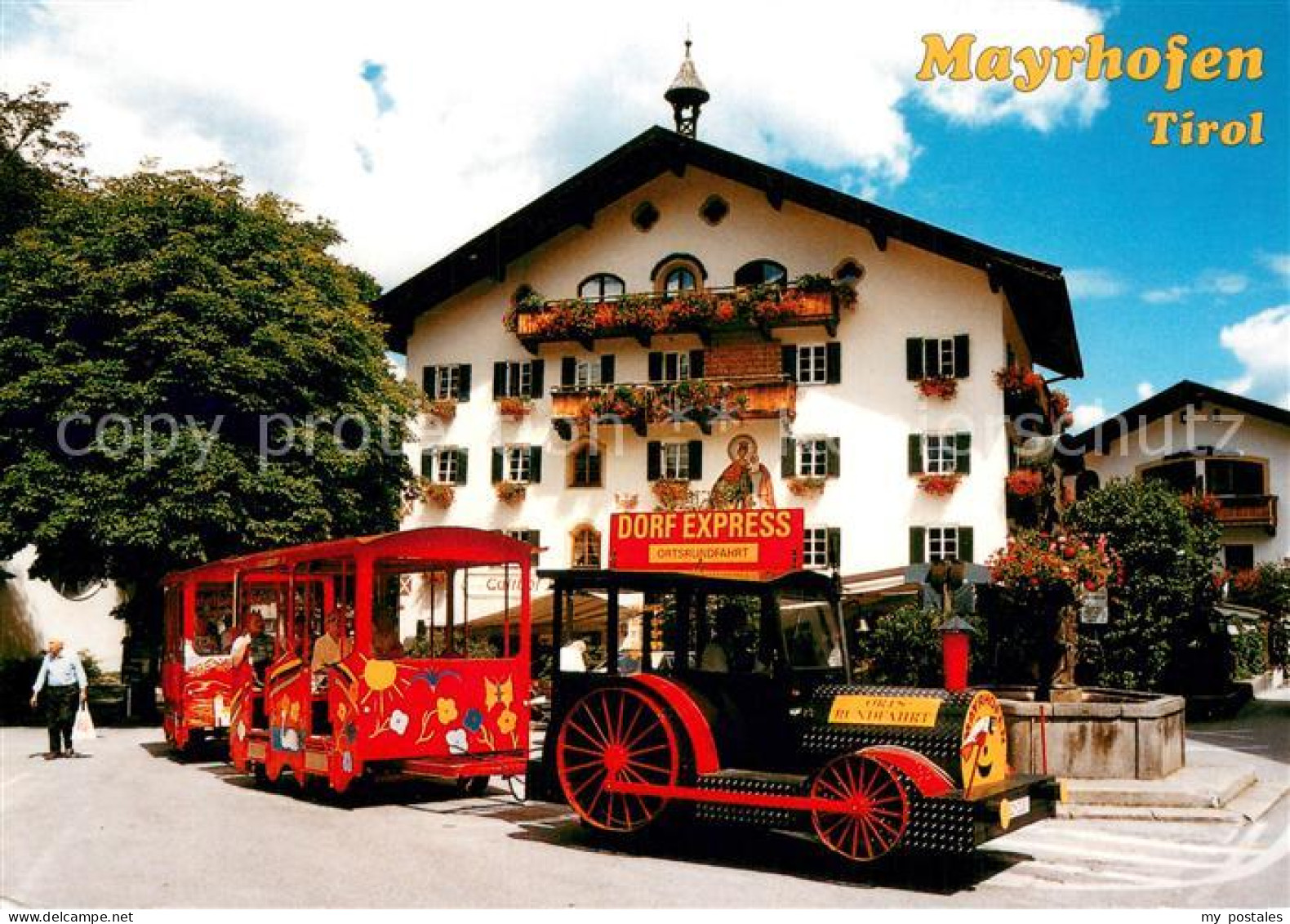 73759391 Mayrhofen Zillertal Dorf Express Mayrhofen Zillertal - Andere & Zonder Classificatie