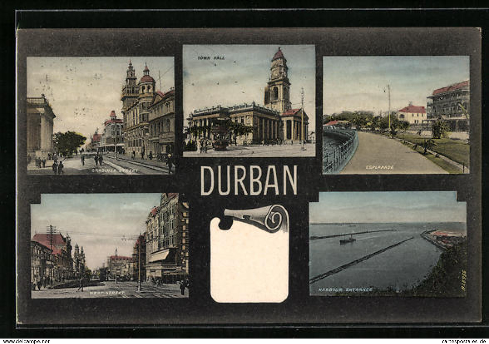 CPA Durban, Town Hall, Esplanade & West Street  - Afrique Du Sud