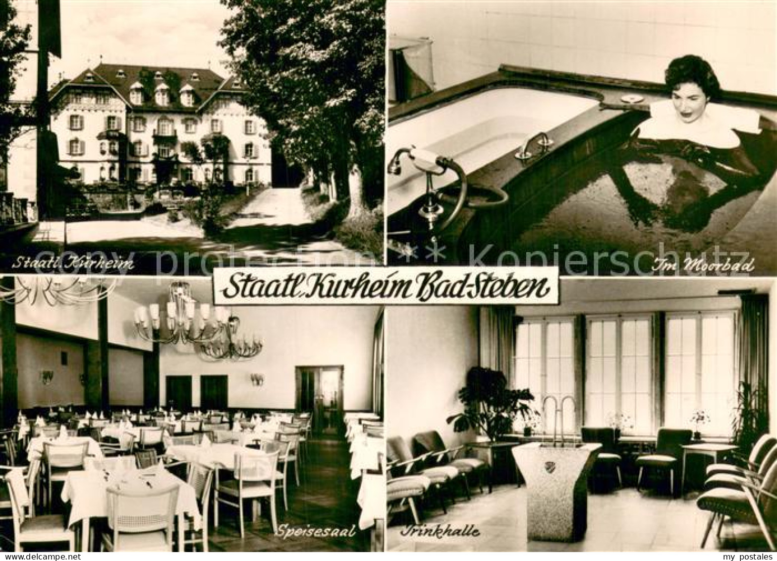 73759367 Bad Steben Staatl Kurheim Im Moorbad Speisesaal Trinkhalle Bad Steben - Bad Steben