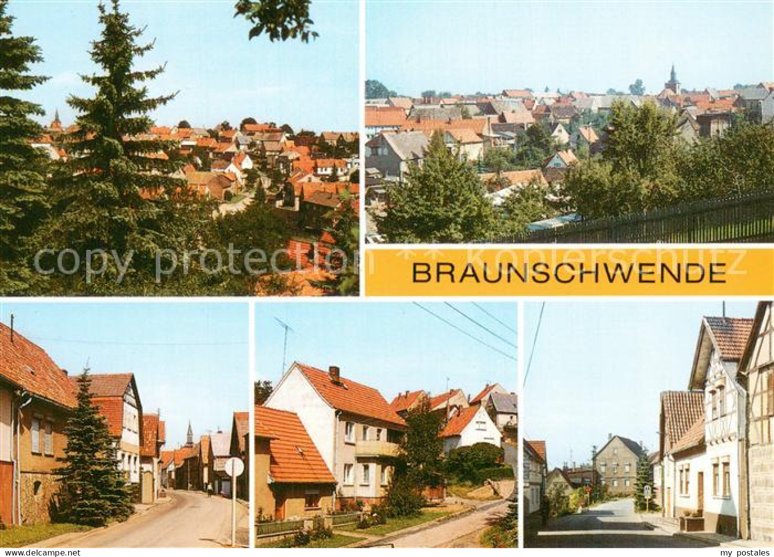 73759321 Braunschwende Blick Vom Rabistal Und Lieseberg Dorfstrasse Pepersberg G - Autres & Non Classés