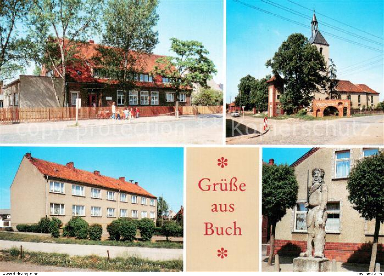 73759302 Buch Tangerhuette Kindergarten Kirche Chausseestrasse Roland Buch Tange - Autres & Non Classés