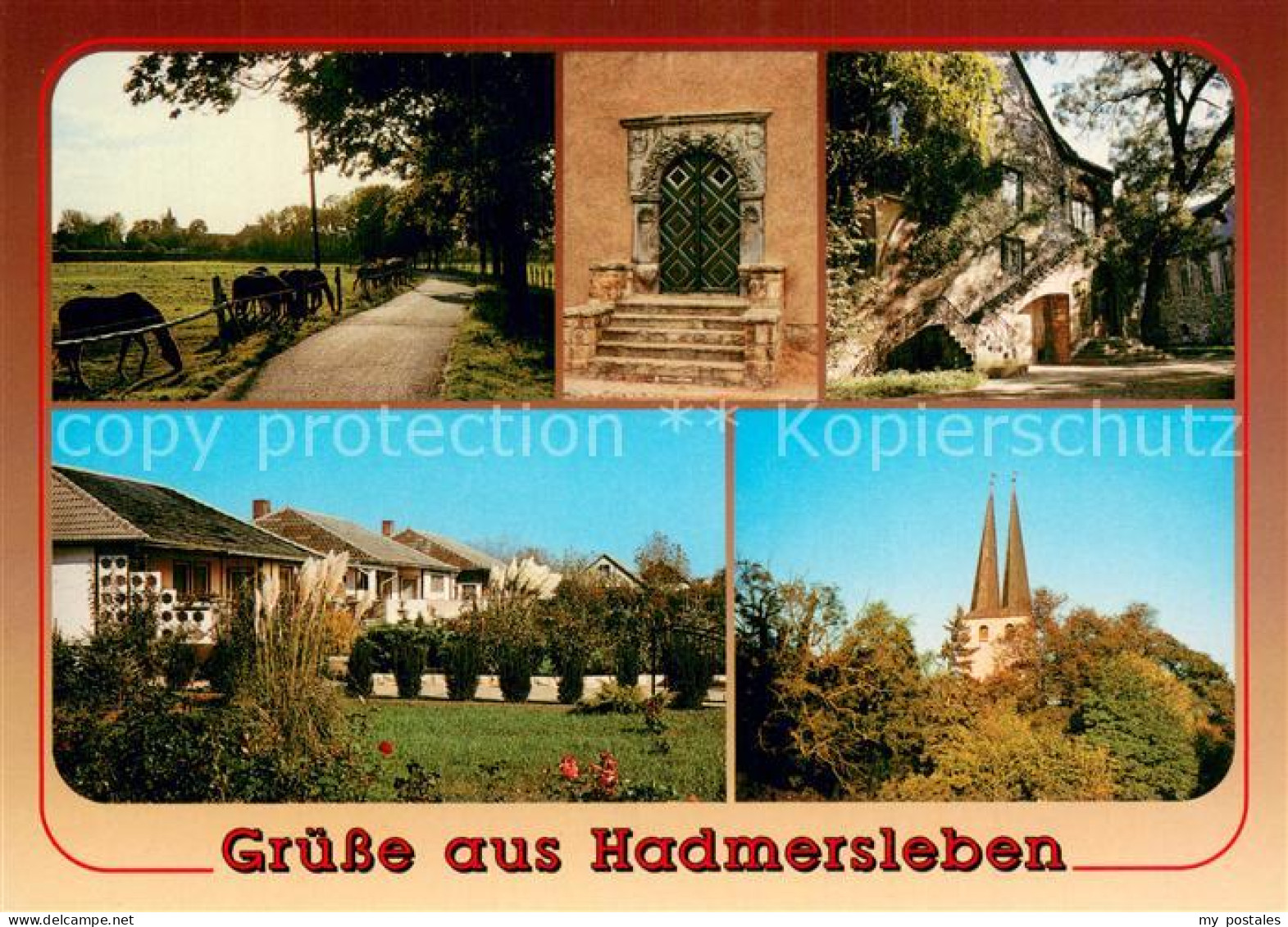 73759301 Hadmersleben Teilansichten Kirche Hadmersleben - Autres & Non Classés