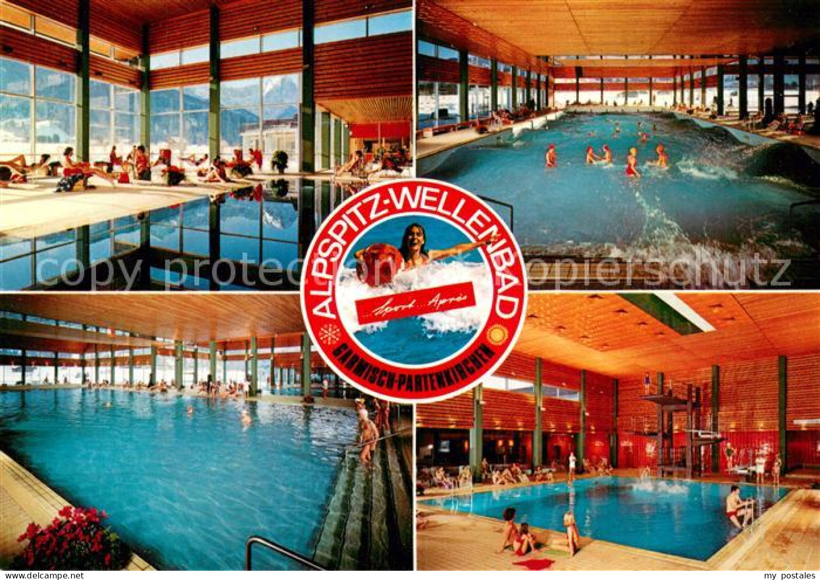 73759291 Garmisch-Partenkirchen Alpspitz Wellenbad Spring Und Wellenbecken Garmi - Garmisch-Partenkirchen