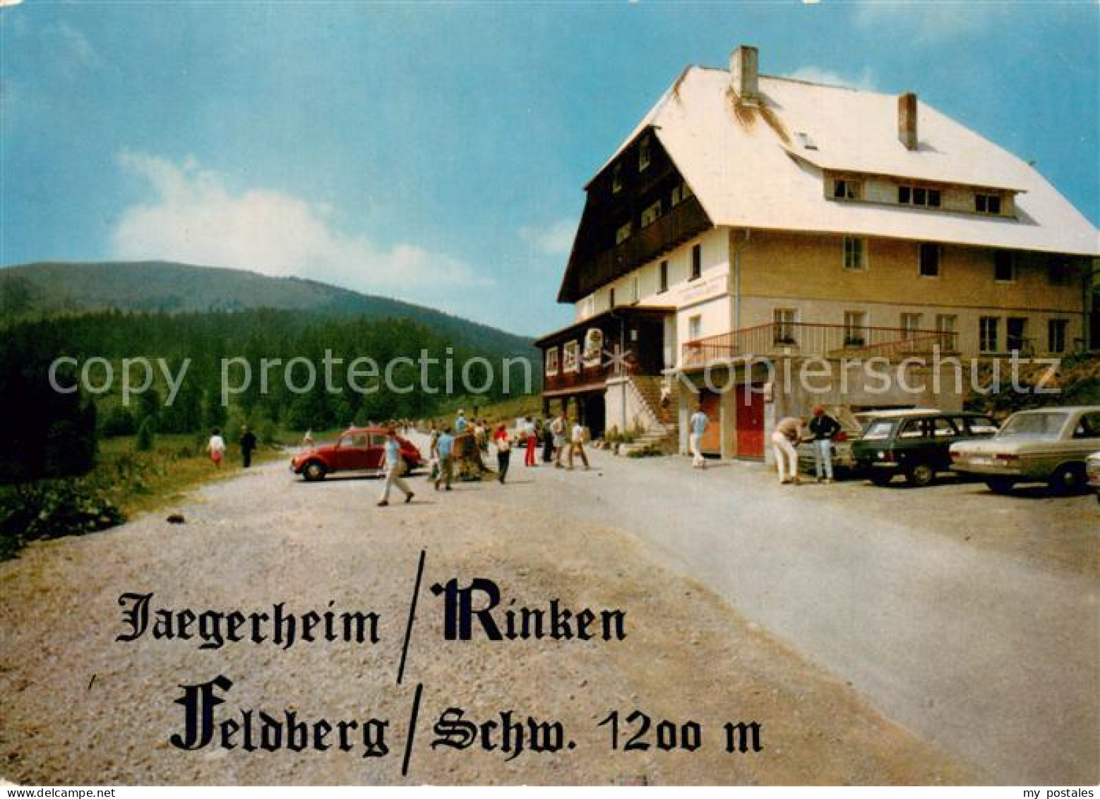 73759046 Hinterzarten Gasthaus Pension Jaegerheim Rinken Feldberg Hinterzarten - Hinterzarten