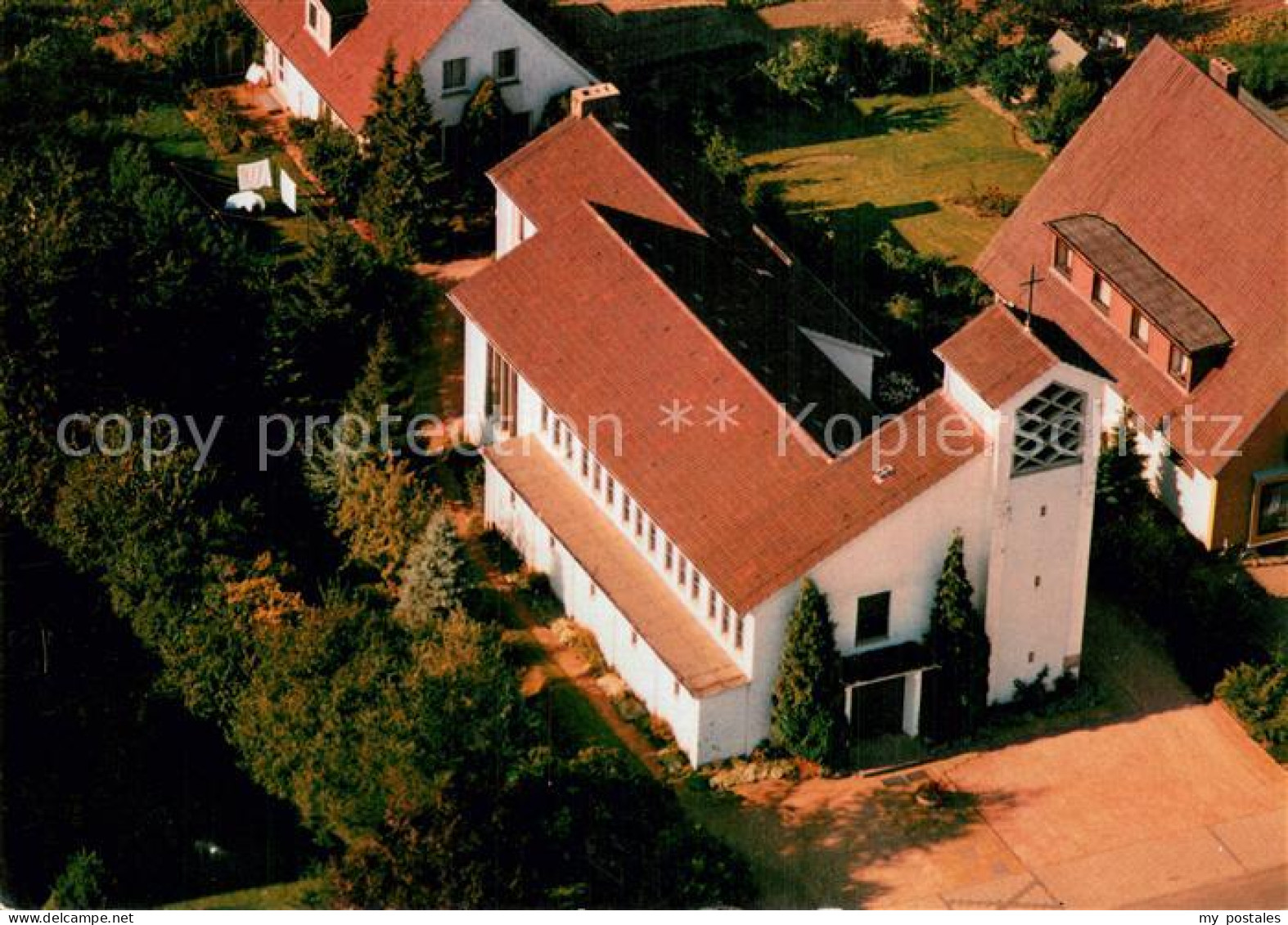 73759004 Steyerberg Sankt Marienkirche Fliegeraufnahme Steyerberg - Autres & Non Classés